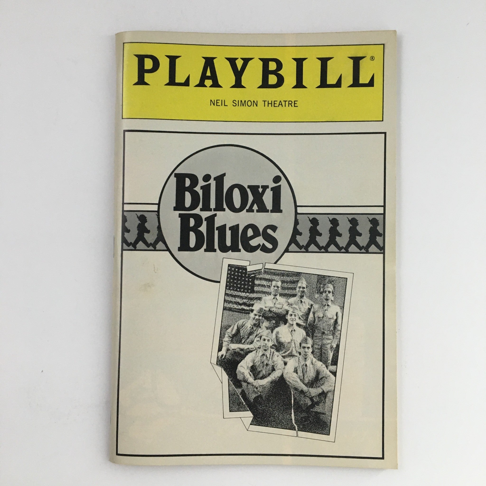 1985 Playbill Neil Simon Theatre Presents Matthew Broderick in Biloxi Blues