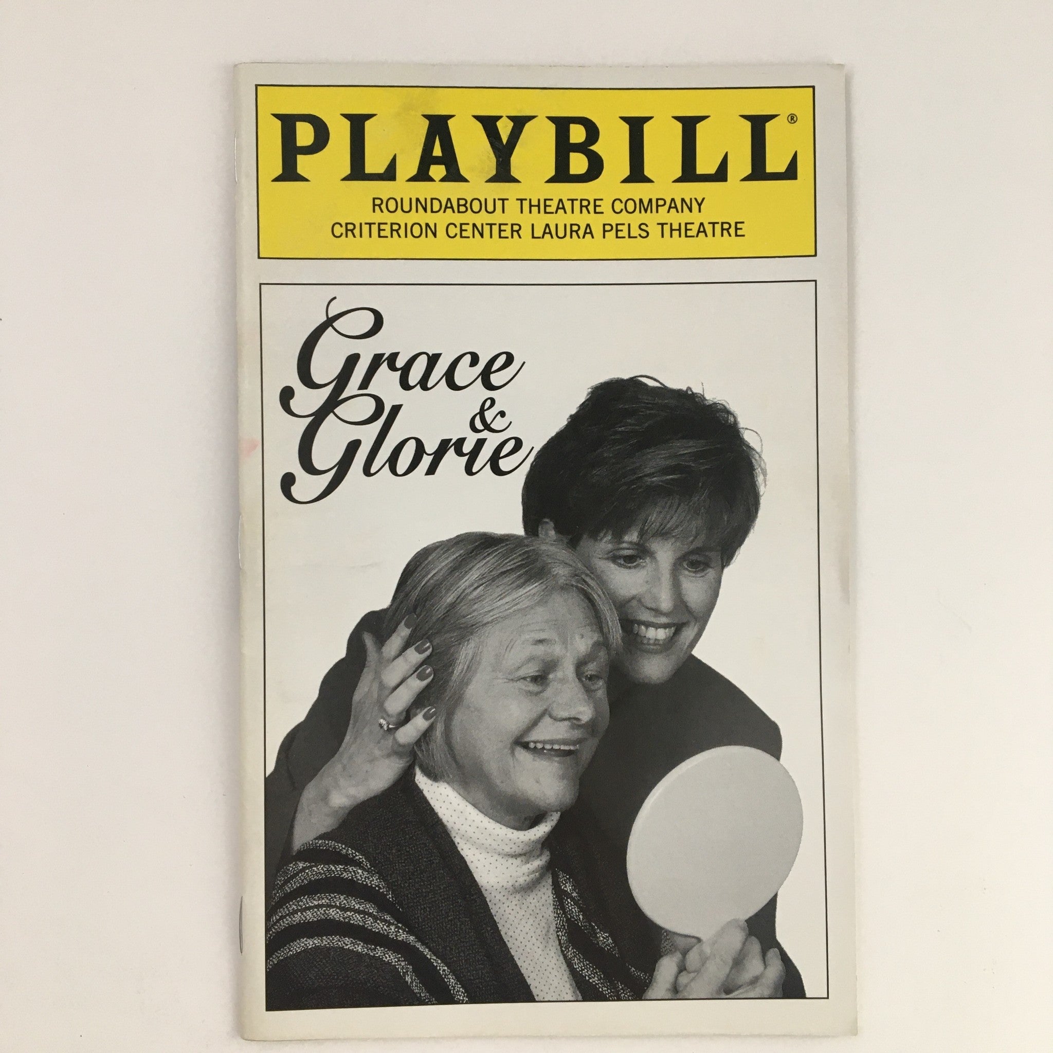 1996 Playbill Roundabout Theatre Company Presents Lucie Arnaz in Grace & Glorie