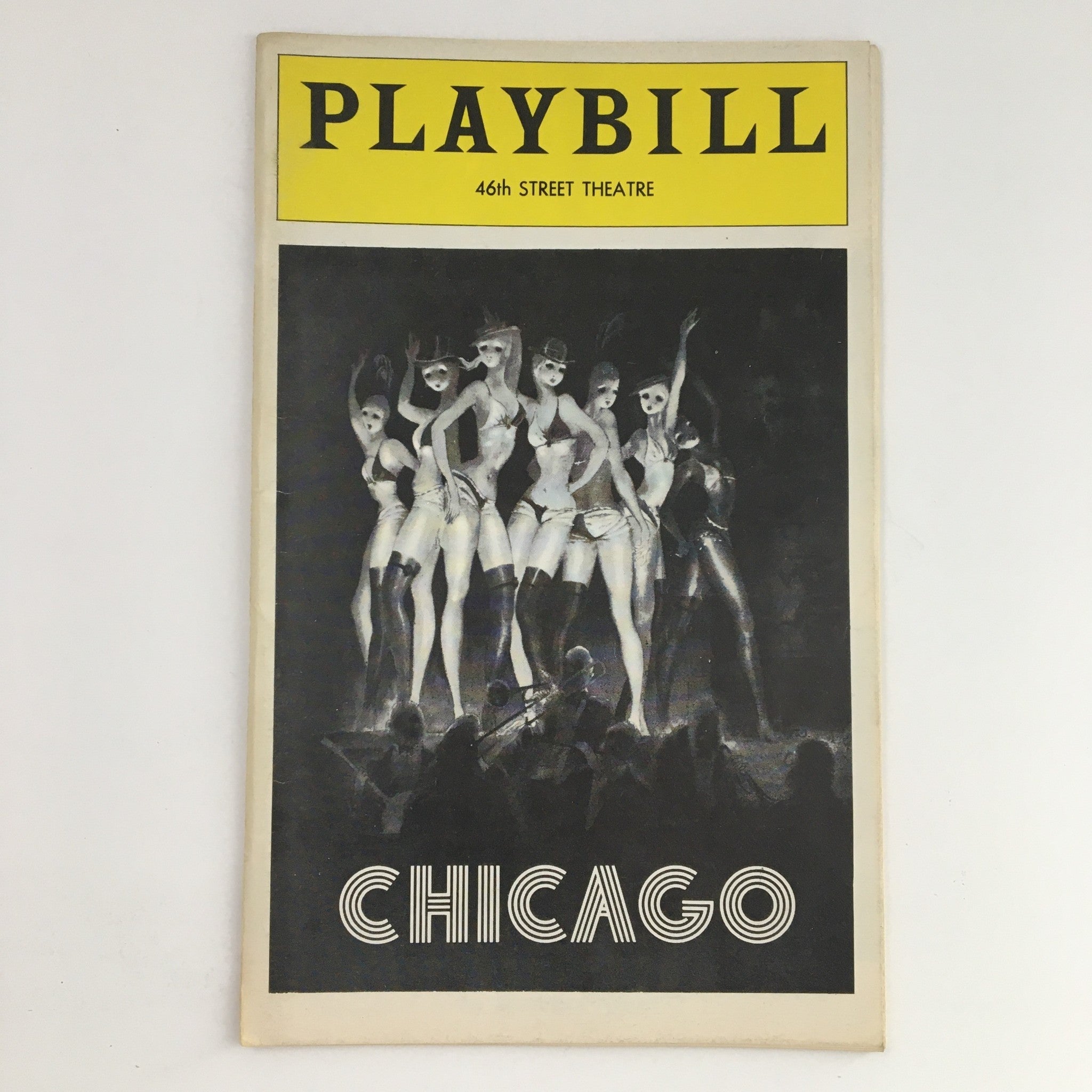 1975 Playbill Forty-Sixth Street Theater Present Gwen Verdon in Chicago