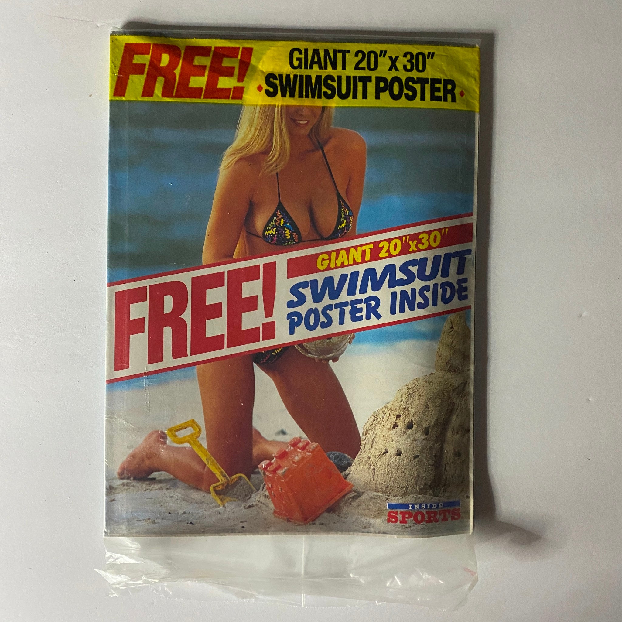 Inside Sports Magazine April 1992 Robyn Killian Swimsuit Issue No Label VG