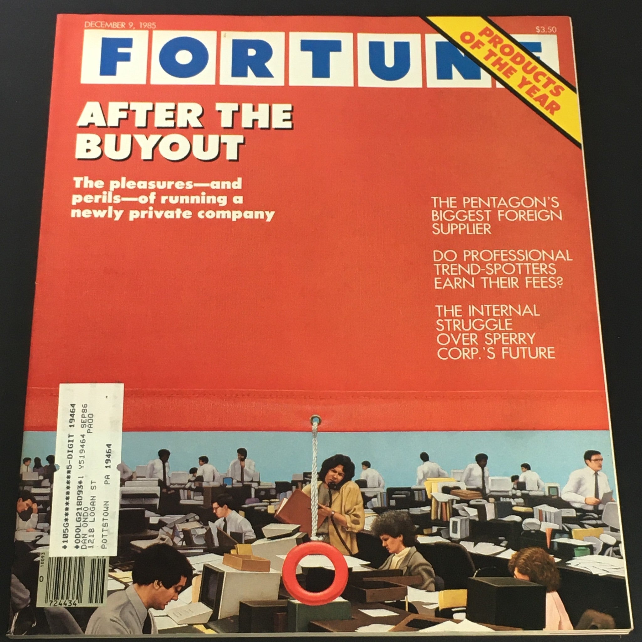 VTG Fortune Magazine December 9 1985 - The Pentagon's Biggest Foreign Supplier