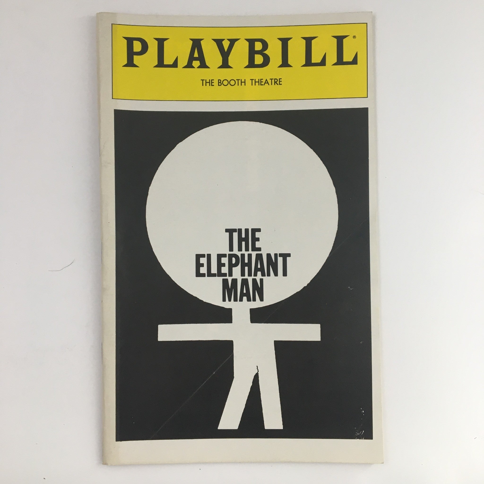 1979 Playbill The Booth Theatre Present Kevin Conway in The Elephant Man