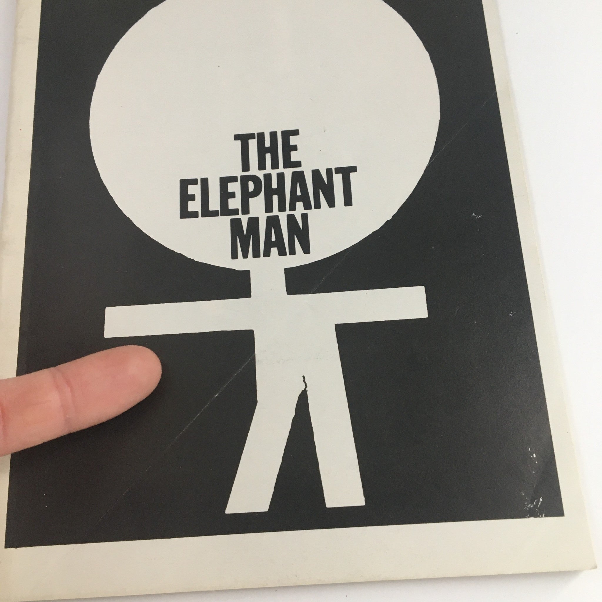 1979 Playbill The Booth Theatre Present Kevin Conway in The Elephant Man