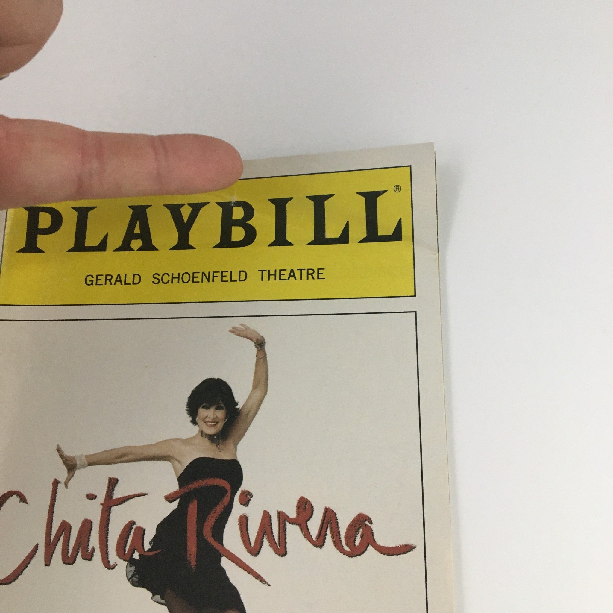 2005 Playbill Gerald Schoenfeld Theatre Present Chita Rivera The Dancer's Life