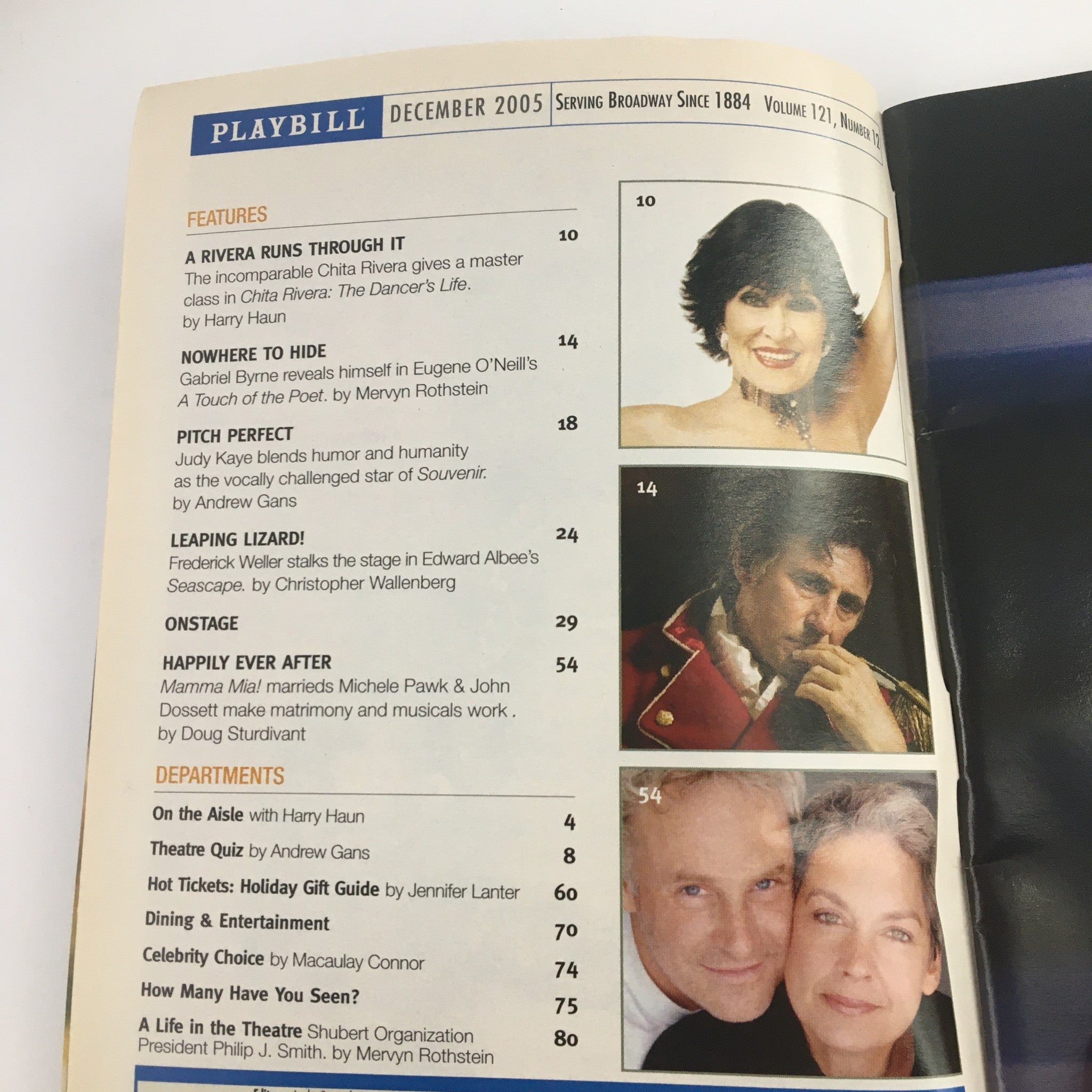 2005 Playbill Gerald Schoenfeld Theatre Present Chita Rivera The Dancer's Life