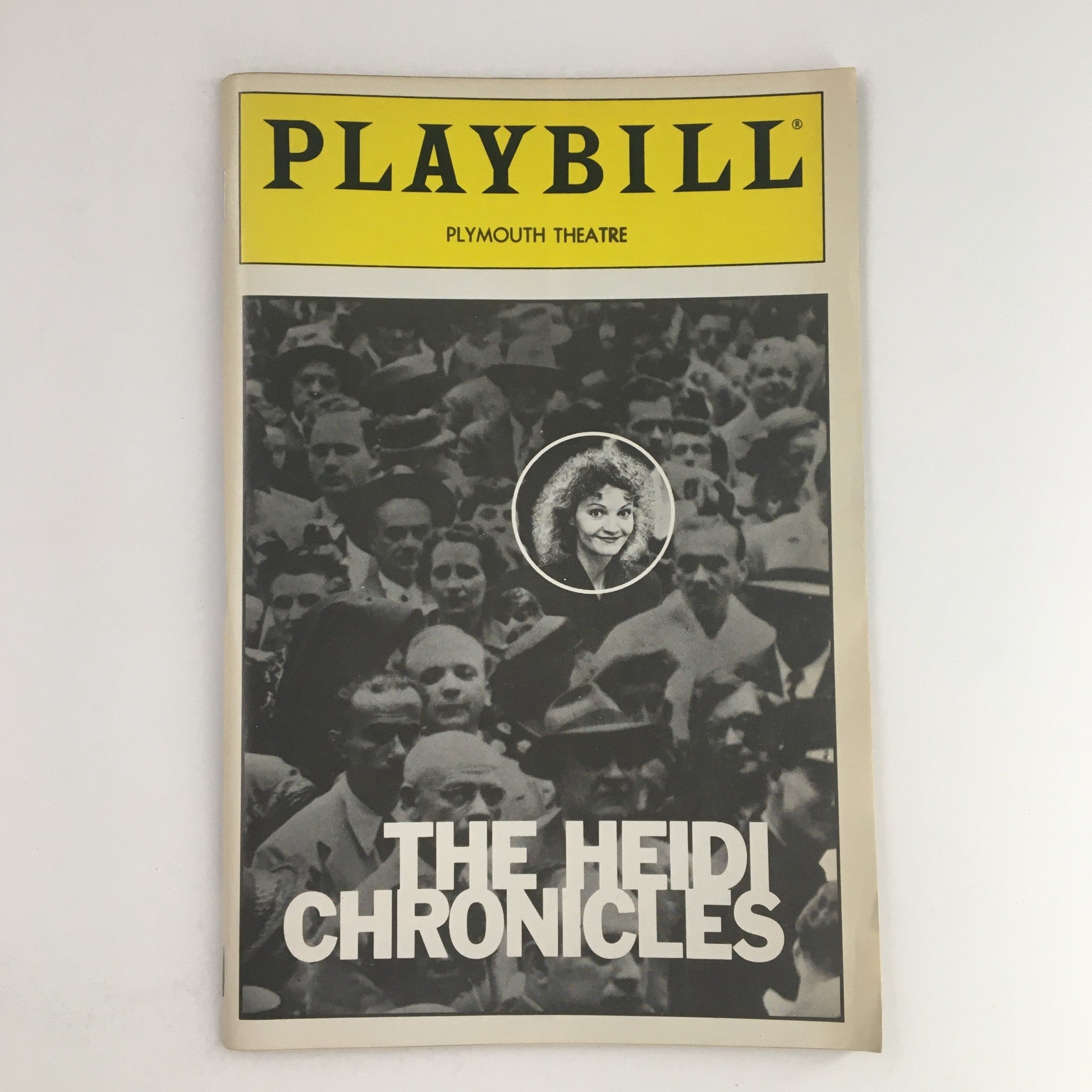 1989 Playbill Plymouth Theatre Present Joan Allen in The Heidi Chronicles