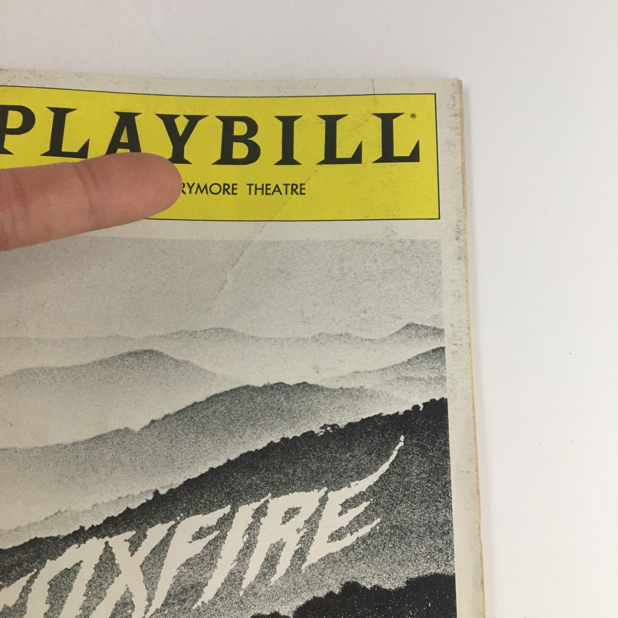 1982 Playbill Ethel Barrymore Theatre Present Jessica Tandy in Foxfire