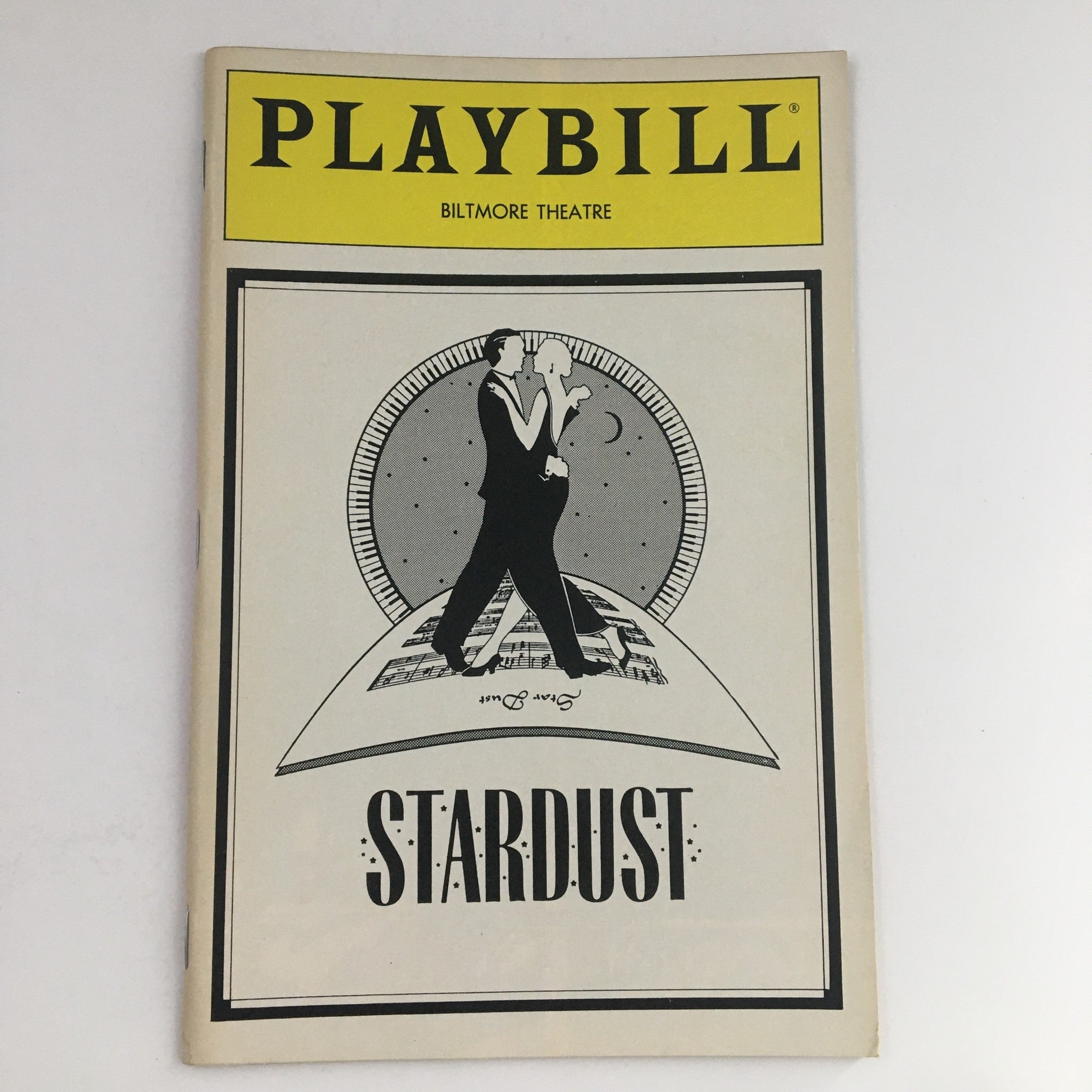 1987 Playbill Biltmore Theatre Present Stardust Musical Lyric by Mitchell Parish