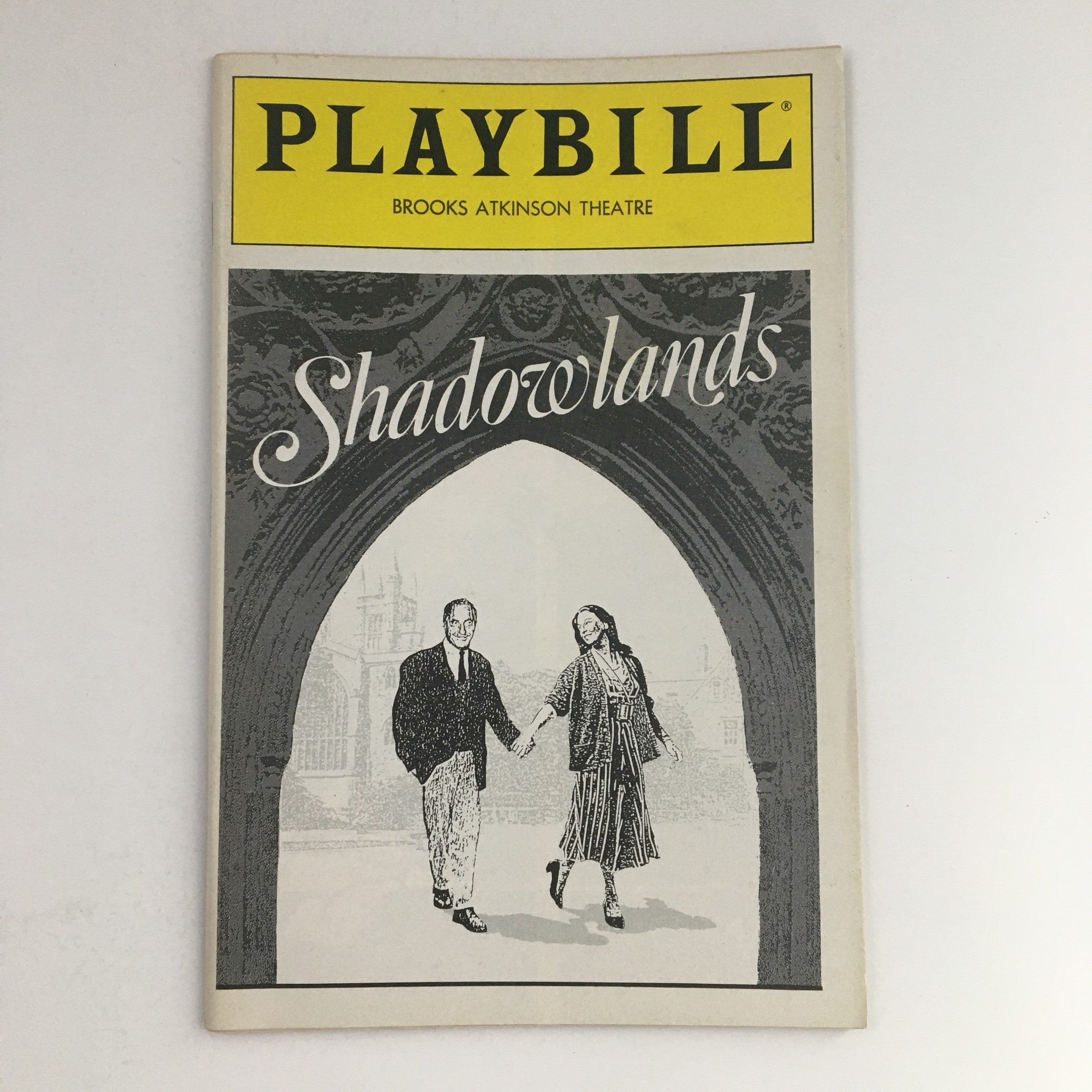 1991 Playbill Brooks Atkinson Theatre Present Nigel Hawthorne in Shadowlands