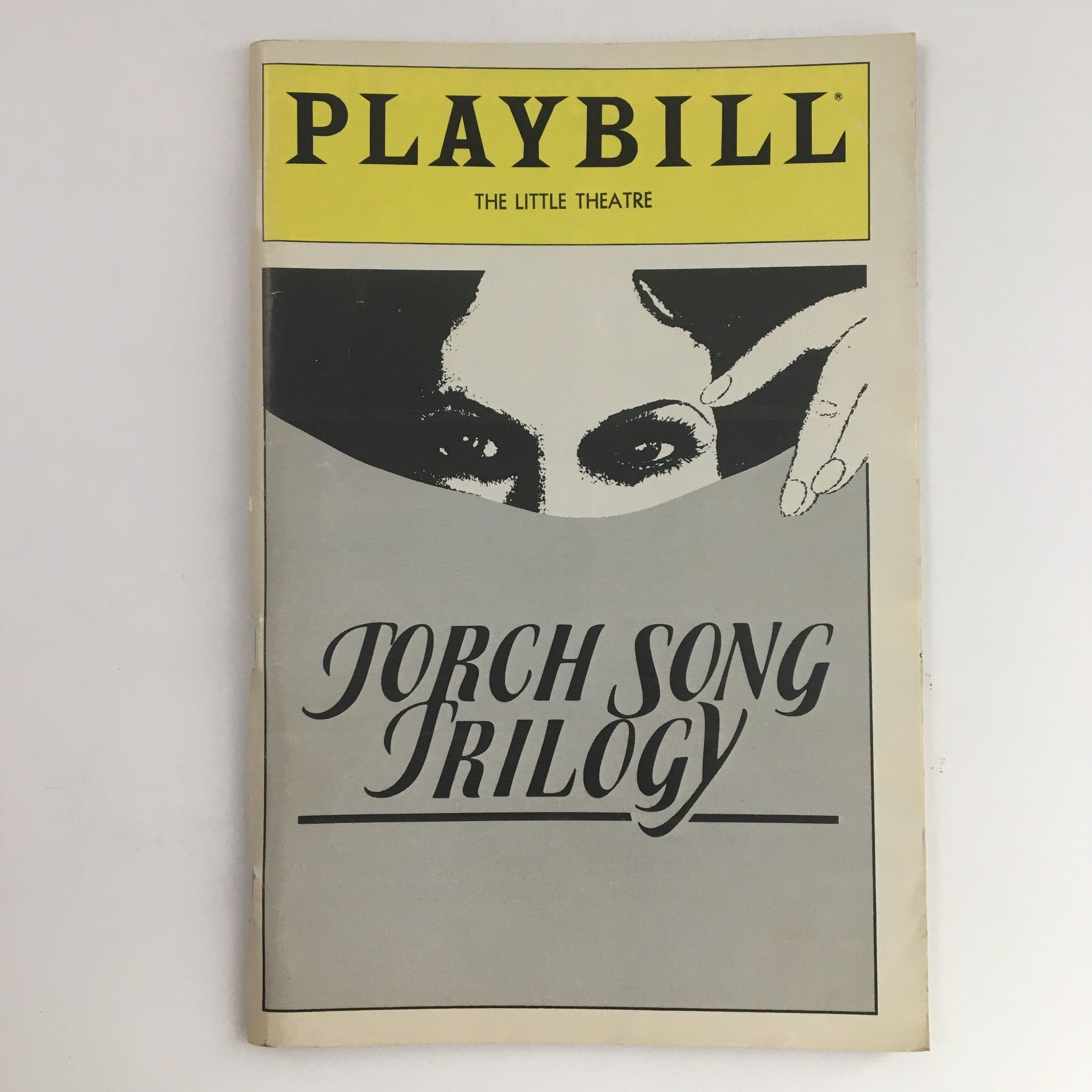 1982 Playbill The Little Theatre Present Harvey Fierstein in Torch Song Trilogy