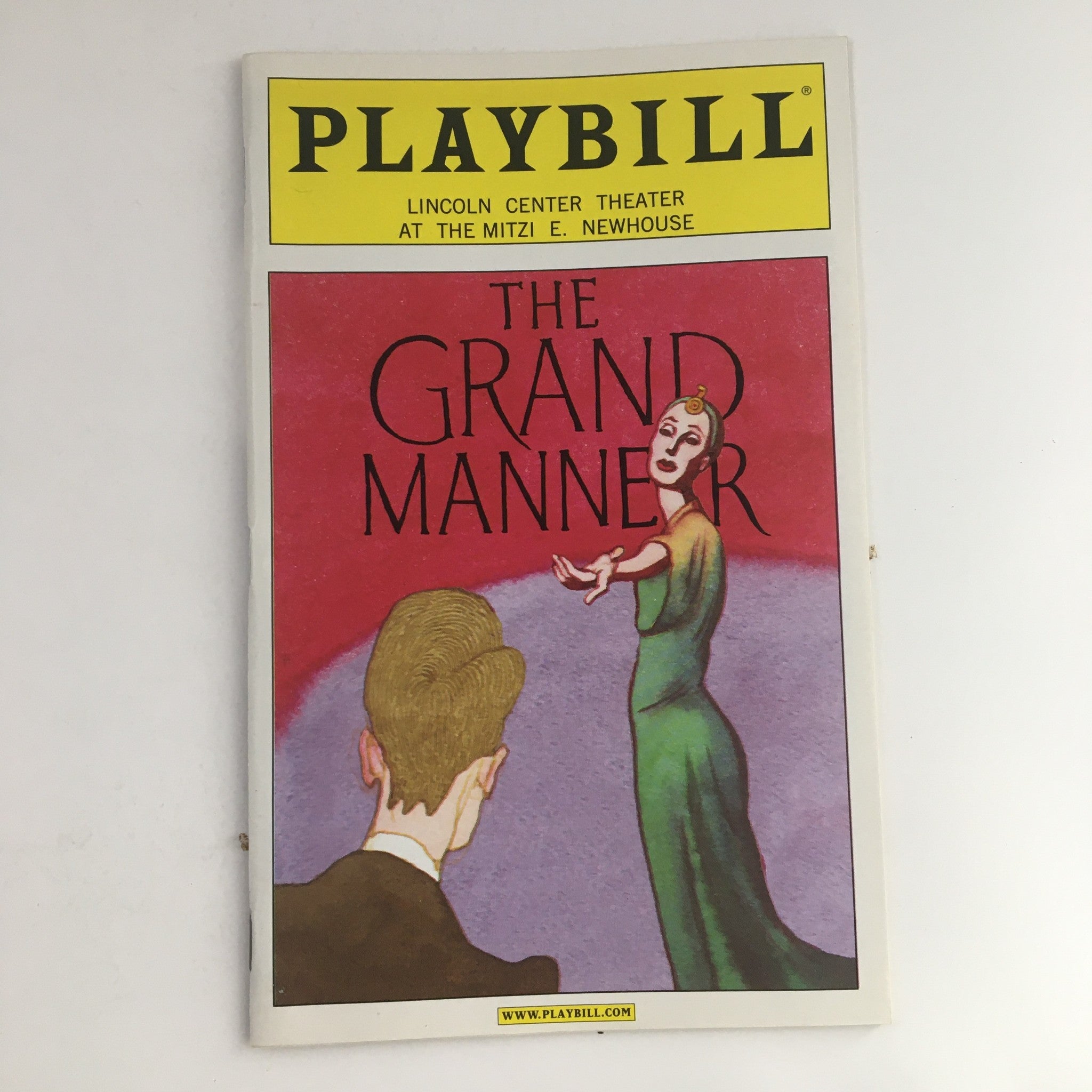 2010 Playbill Lincoln Center Theater Presents Andre Bishop in The Grand Manner