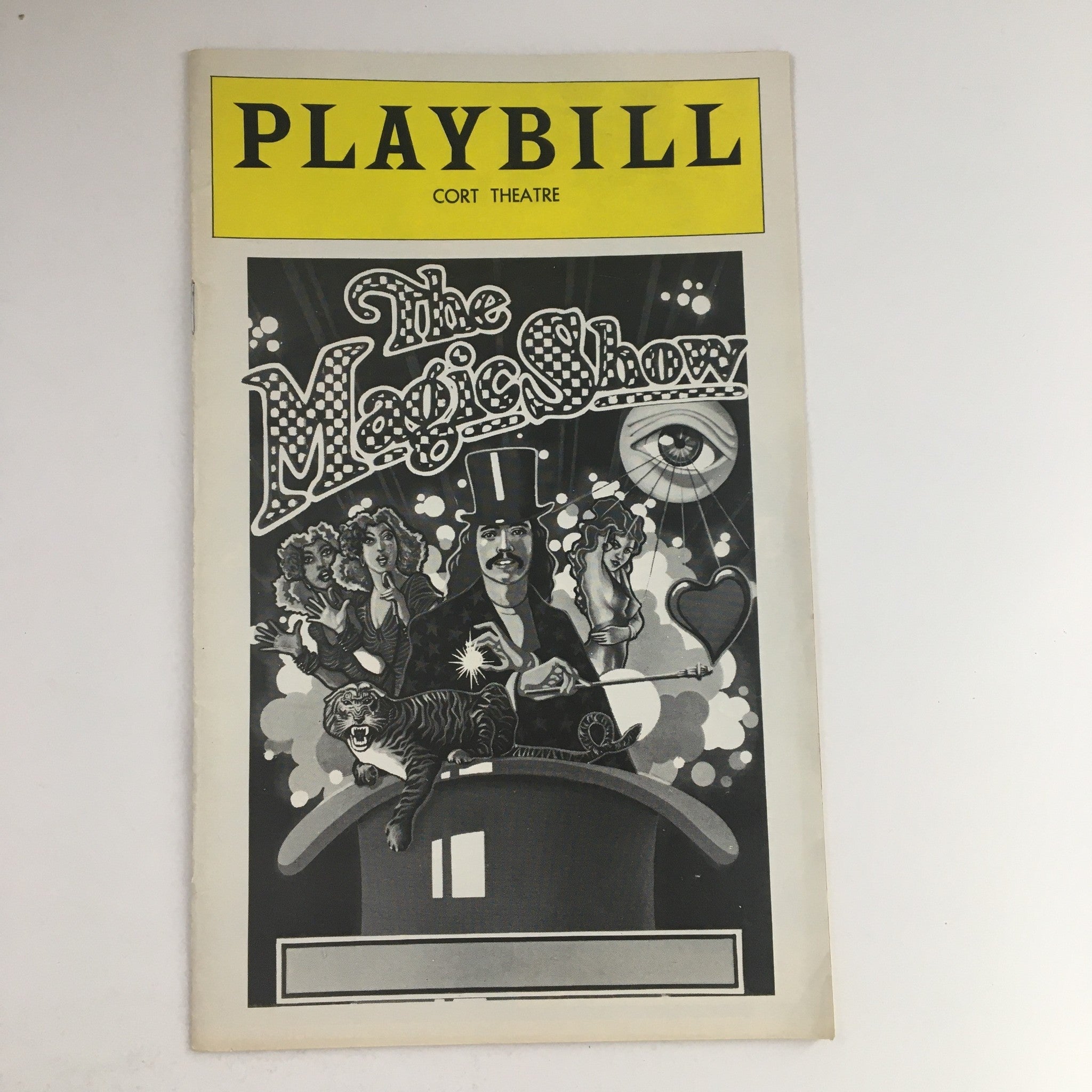 1977 Playbill Cort Theatre Present Joseph Beruh in The Magic Show by Grover Dale