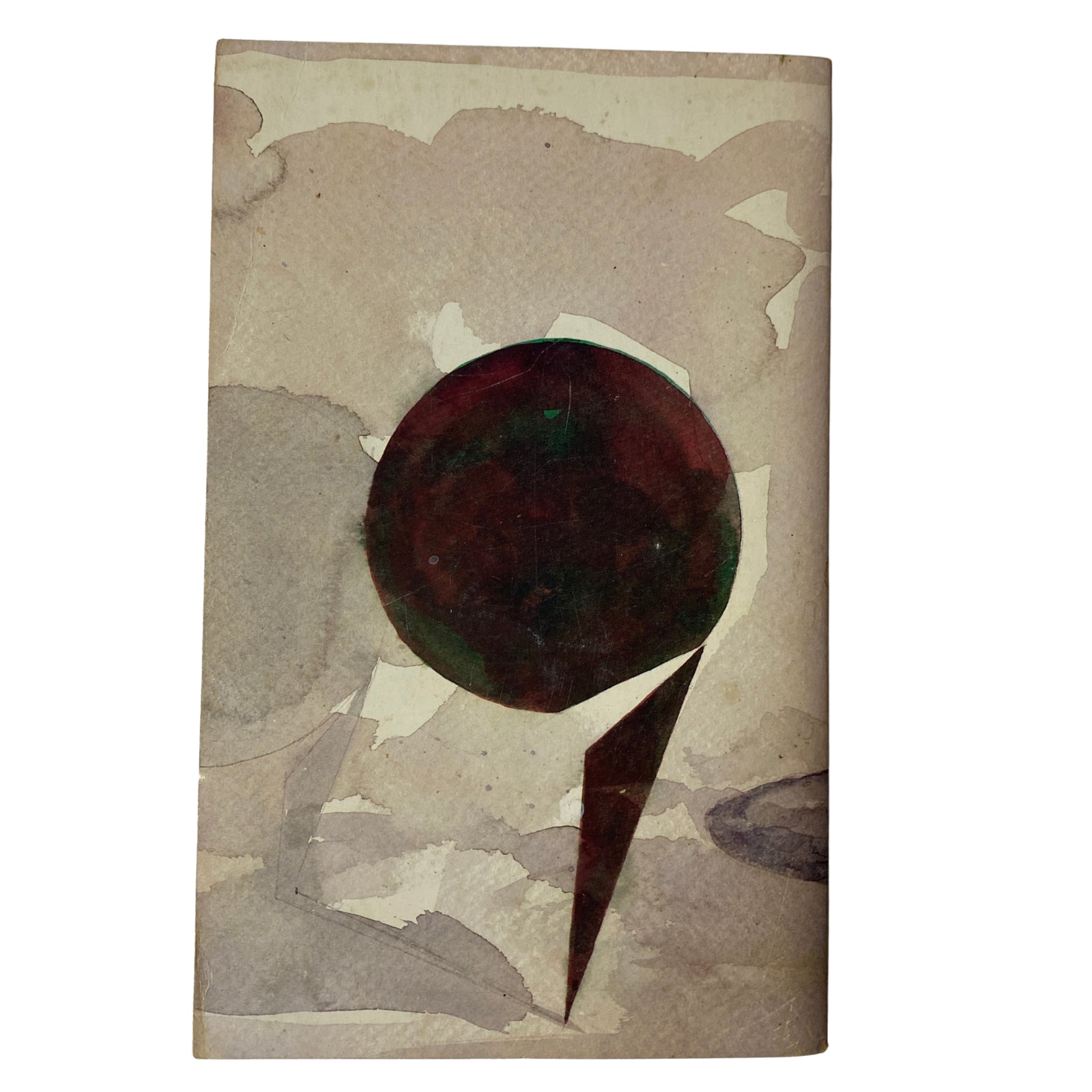 Cover illustration for The Paris Review Magazine Fall 1983 No. 89, featuring an abstract design with a prominent circular shape and muted colors.