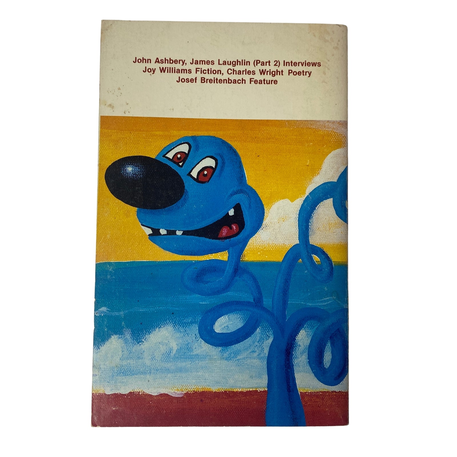 Cover art of The Paris Review Magazine Winter 1983 No. 90 with playful design by Kenny Scharf, featuring an artistic depiction relevant to the issue.