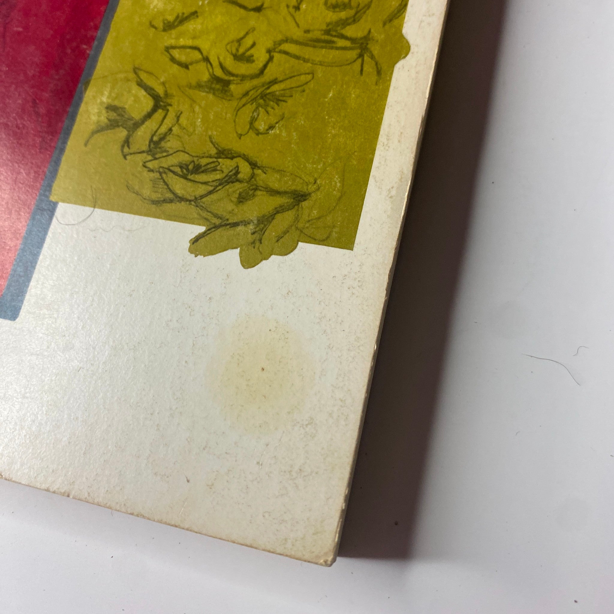 Close-up image of The Paris Review Magazine Winter 1984, No. 94, highlighting minor wear and a faded area on the cover.