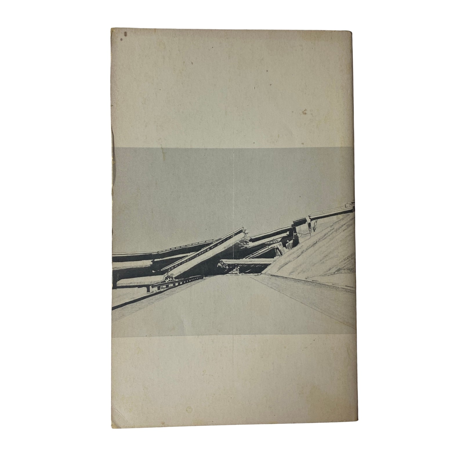 Cover illustration of The Paris Review Magazine Winter 1984 No. 94 J. G. Ballard, showcasing a black and white visual design with a minimalist aesthetic.