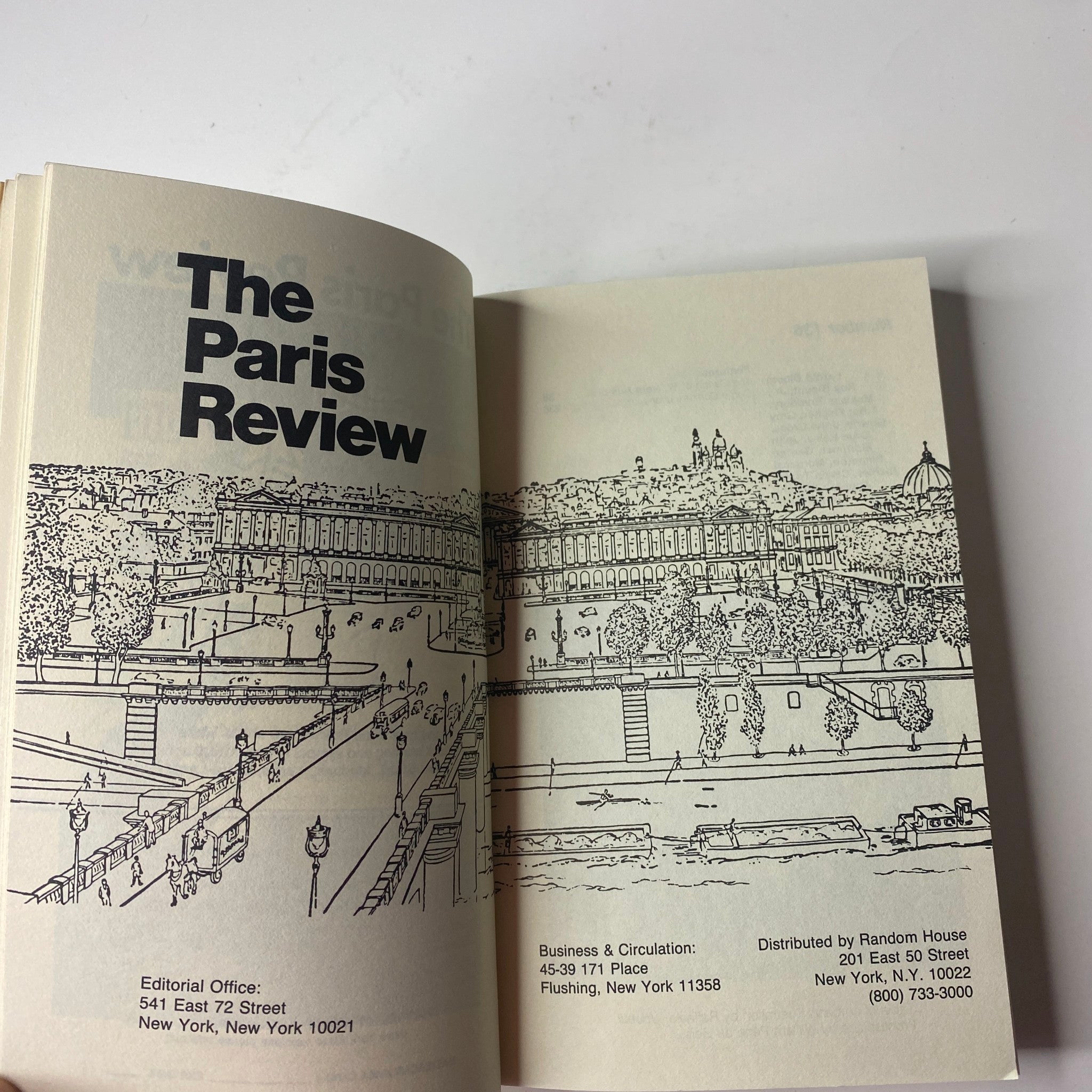 The Paris Review Magazine Fall 1995 No. 136, featuring an illustrated cover page depicting a scenic view, highlighting its theme of humor in literature.