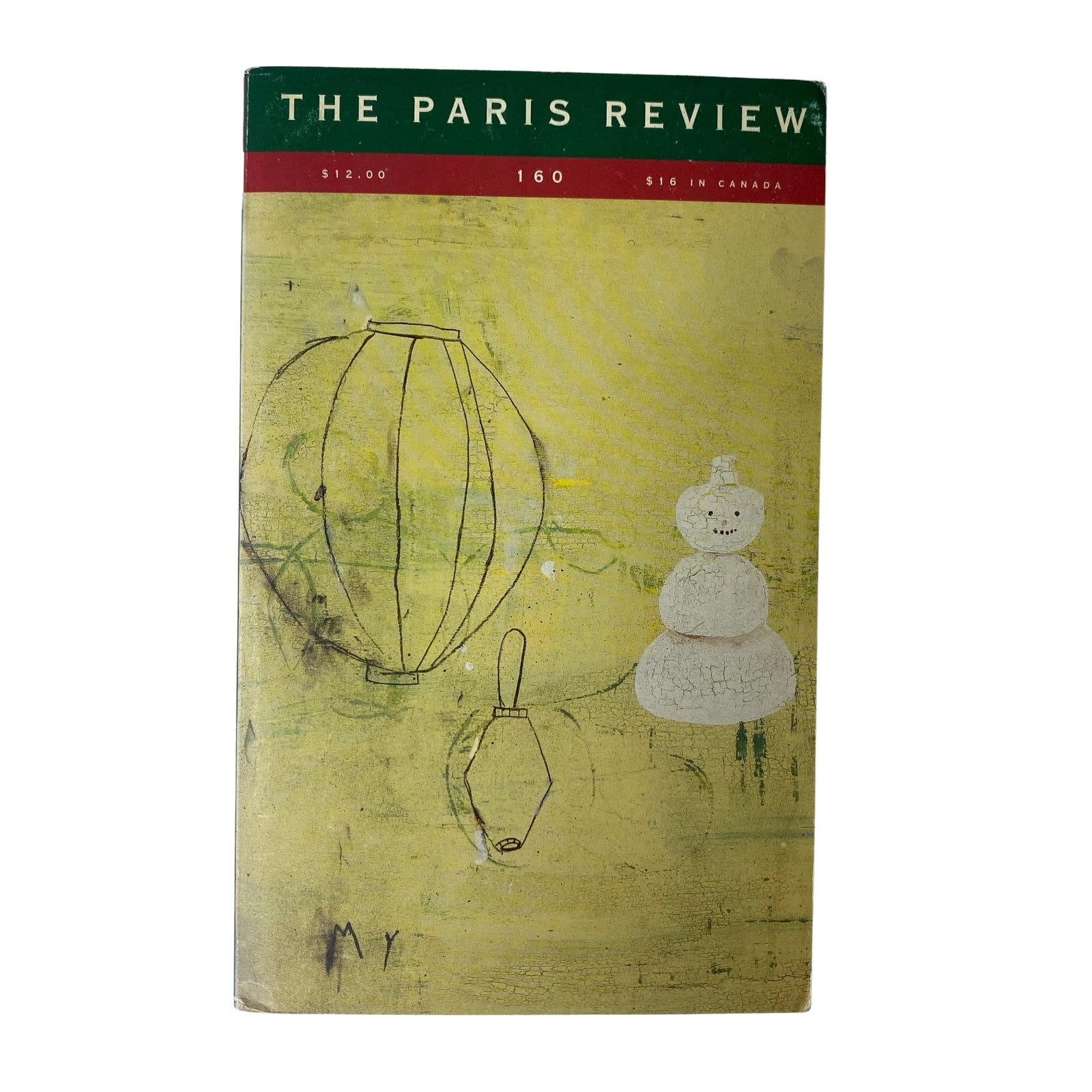 The Paris Review Magazine Winter 2001 No. 160 Roger Shattuck No Label VG