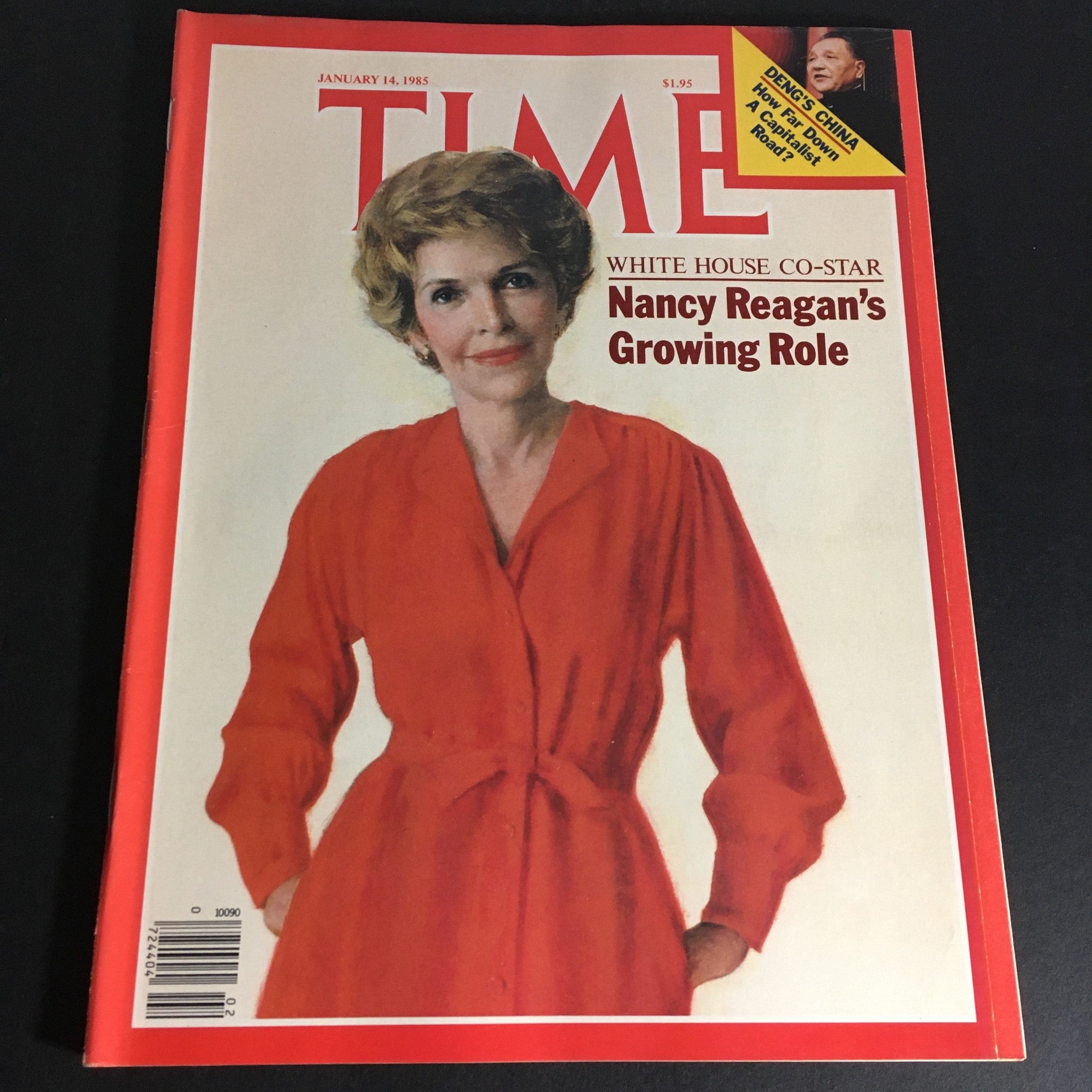 VTG Time Magazine January 14 1985 - Nancy Reagan / China's Deng Xiaoping