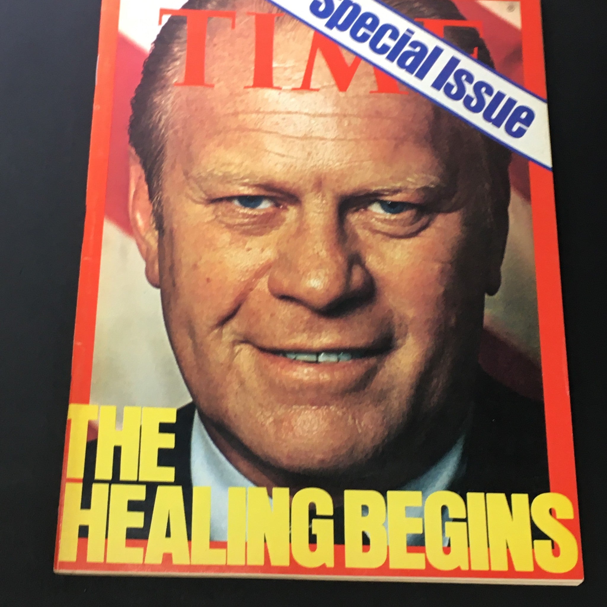 VTG Time Magazine August 19 1974 - Gerald Ford in The Healing Begins