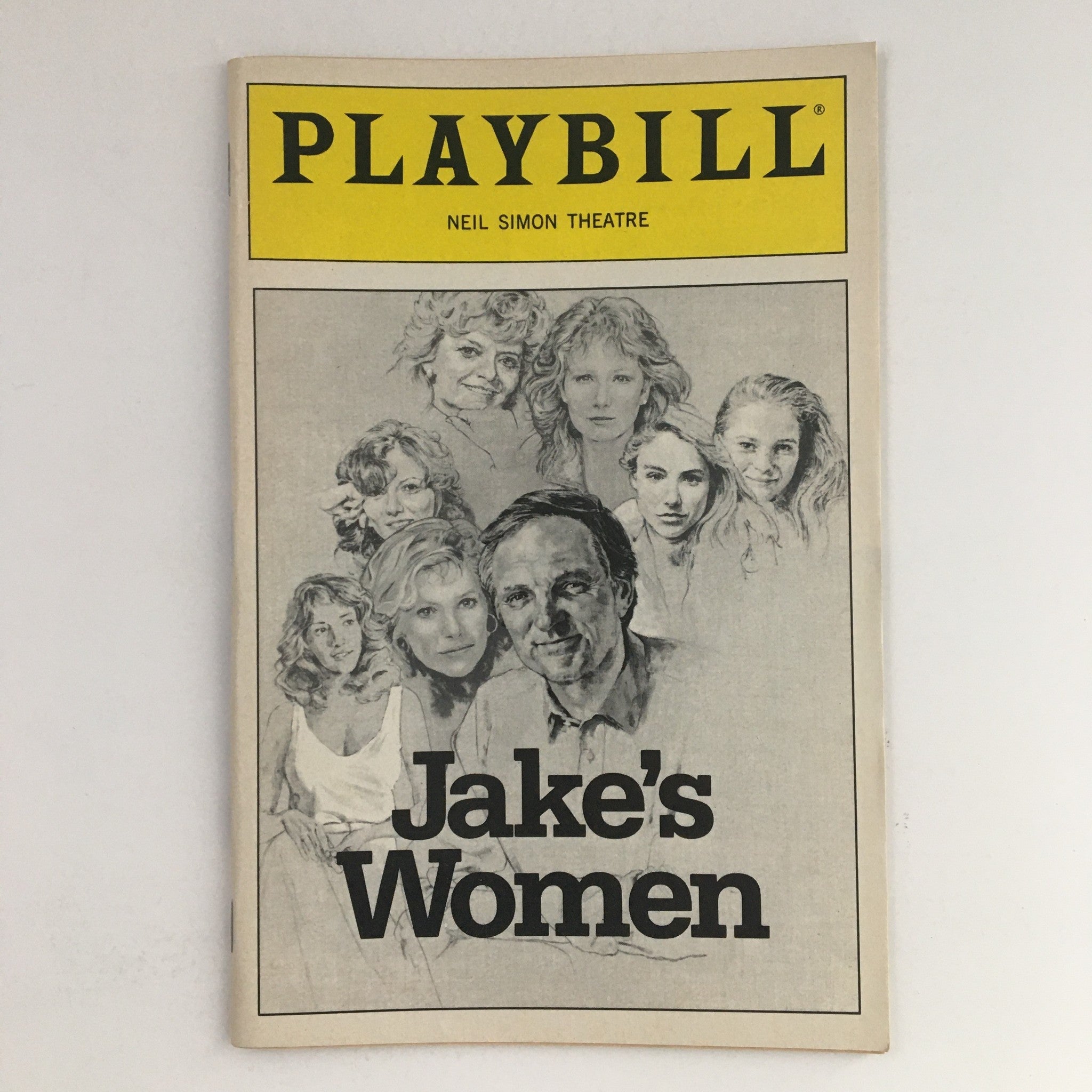 1992 Playbill Neil Simon Theater Presents Alan Alda in Neil Simon's Jake's Women