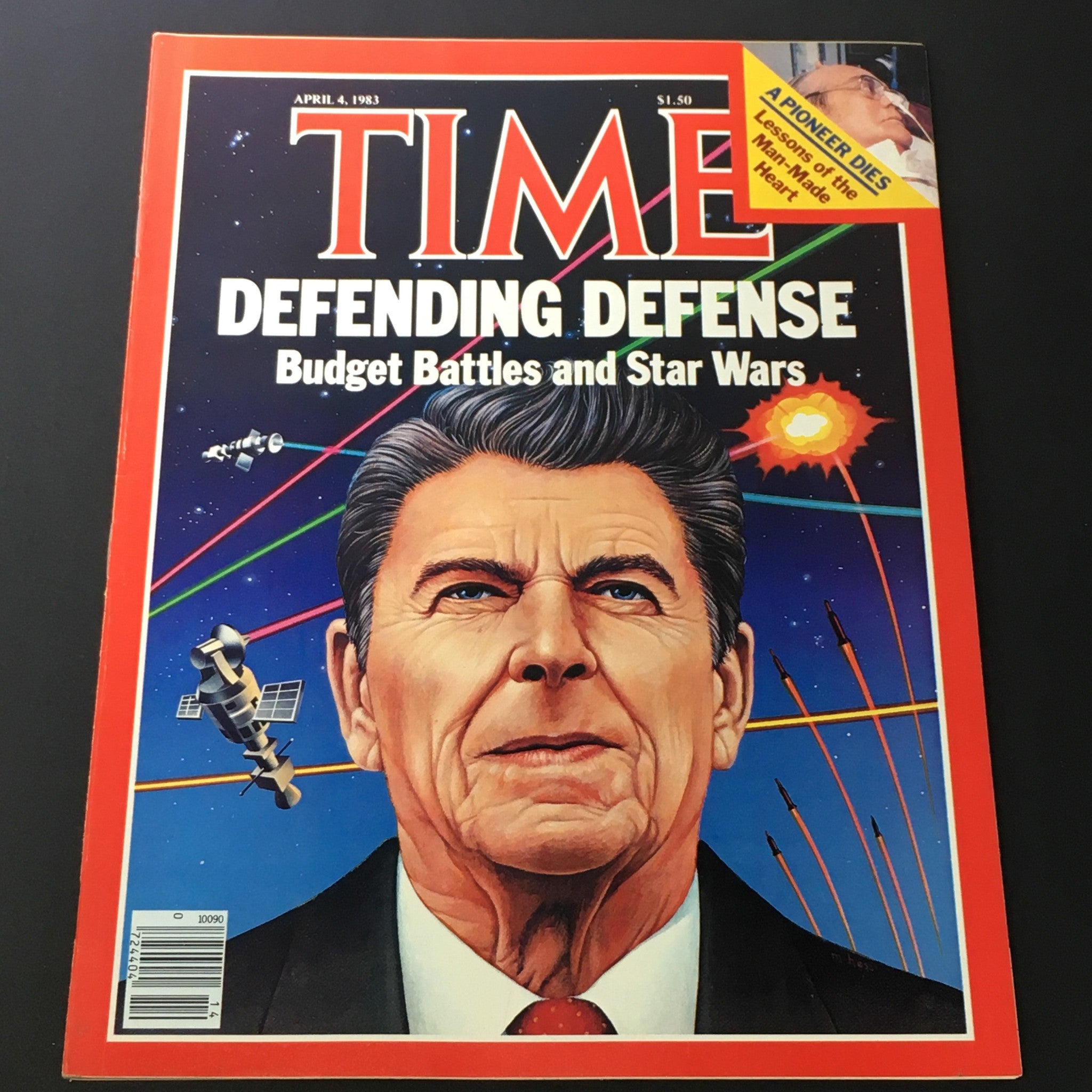 VTG Time Magazine April 4 1983 - Ronald Reagan / Defending Defense / Star Wars