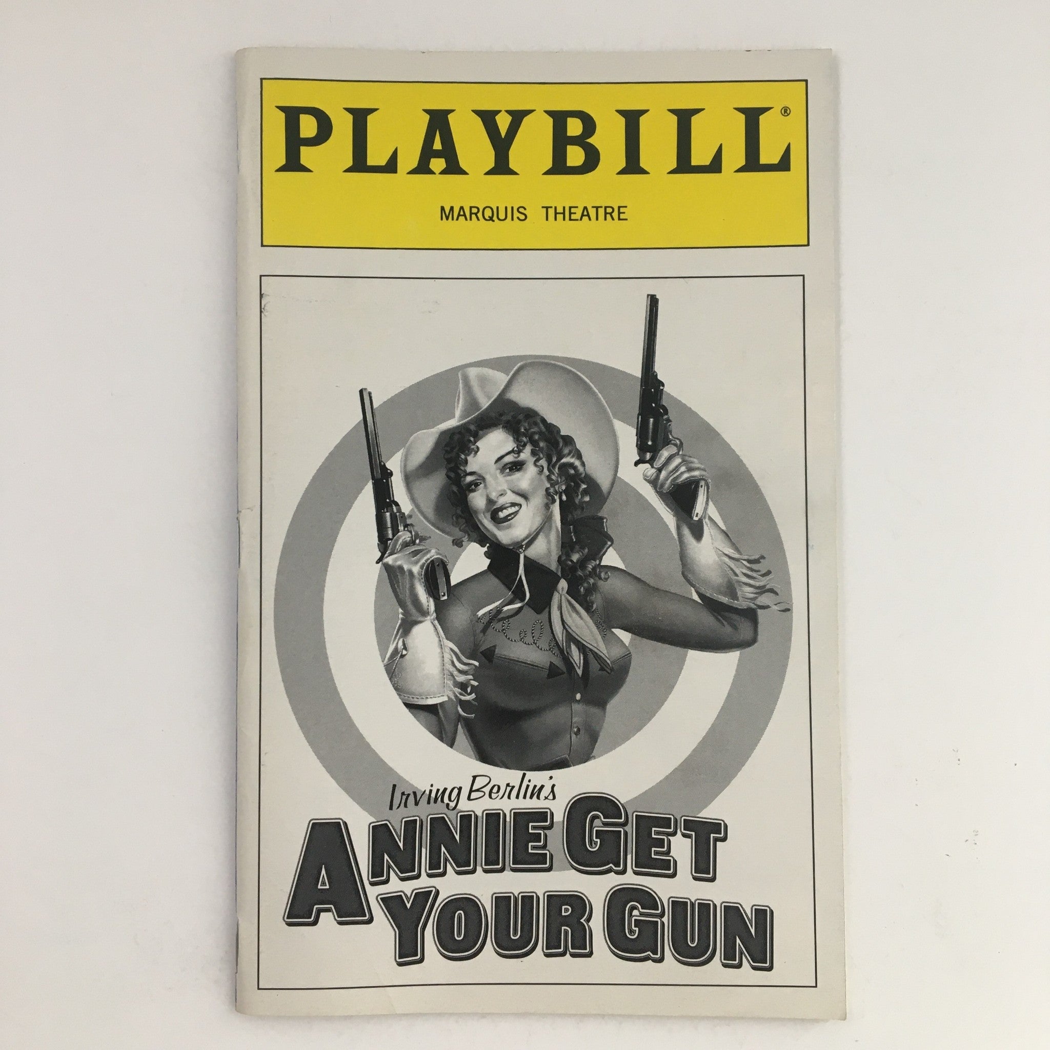 1999 Playbill Marquis Theatre Barry & Fran Weissler Present Annie Get Your Gun