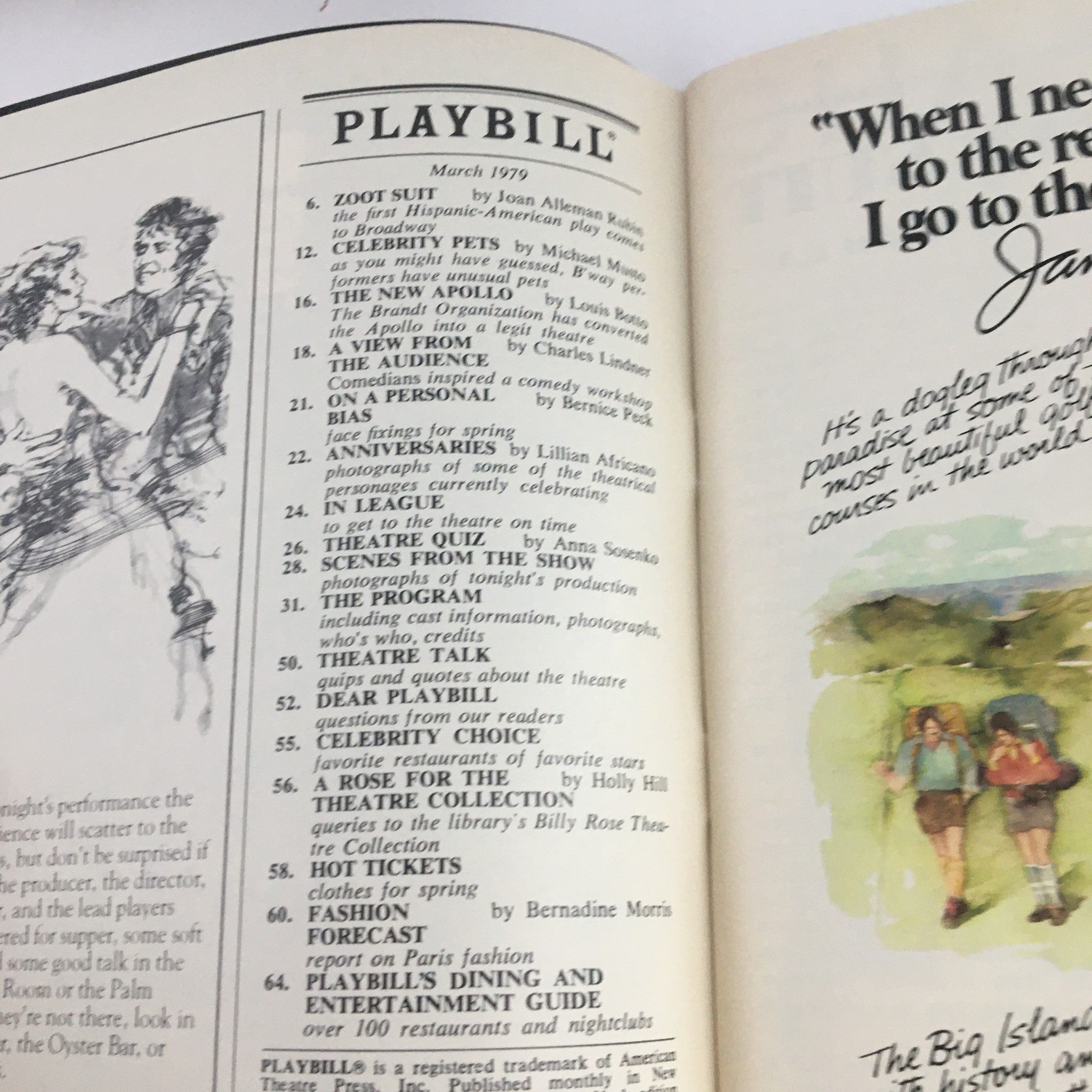 1979 Playbill Imperial Theatre Emanuel Azenberg Present They're Playing Our Song