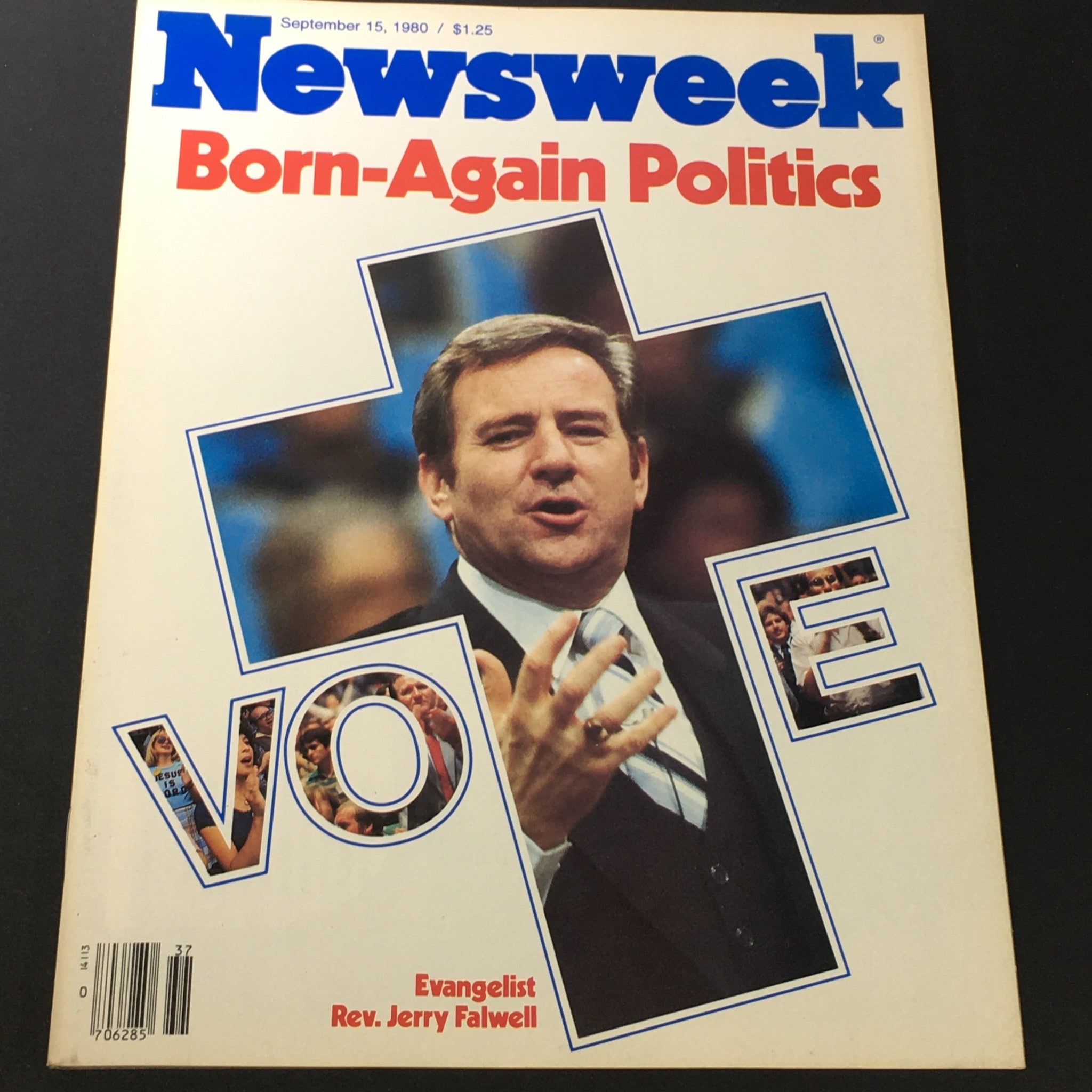 VTG Newsweek Magazine September 15 1980 - Evangelist Reverend Jerry Falwell