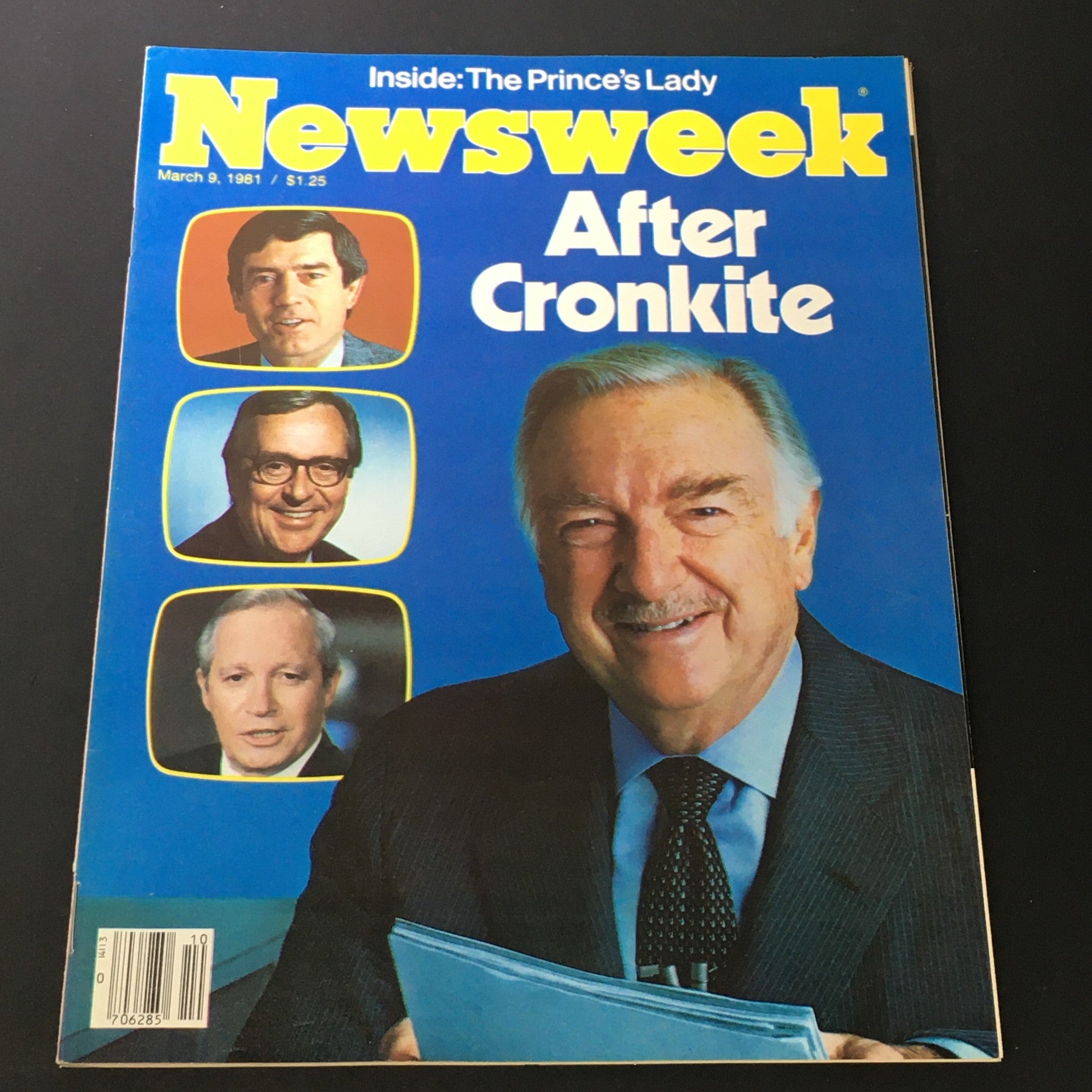 VTG Newsweek Magazine March 9 1981 - Walter Cronkite / The Prince's Lady