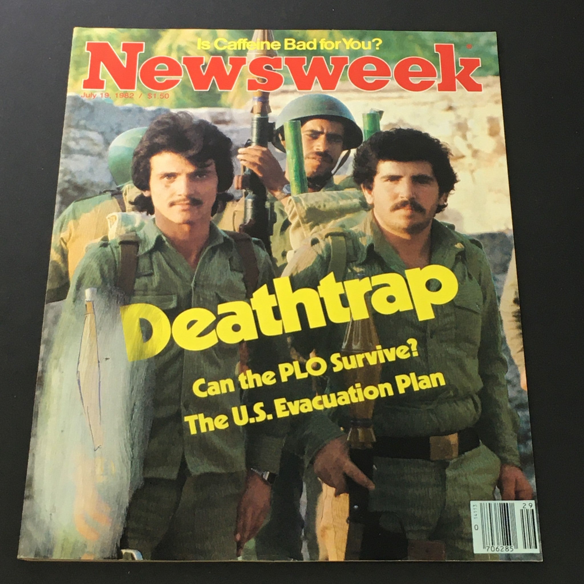 VTG Newsweek Magazine July 19 1982 - The U.S. Evacuation Plan / Can PLO Survive?