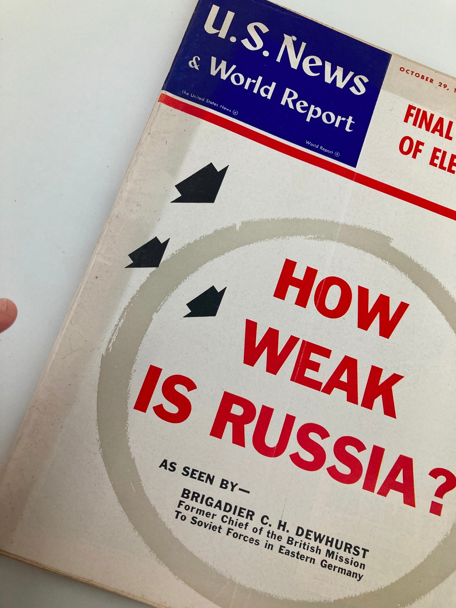 US News & World Report Magazine October 29 1954 How Weak is Russia?