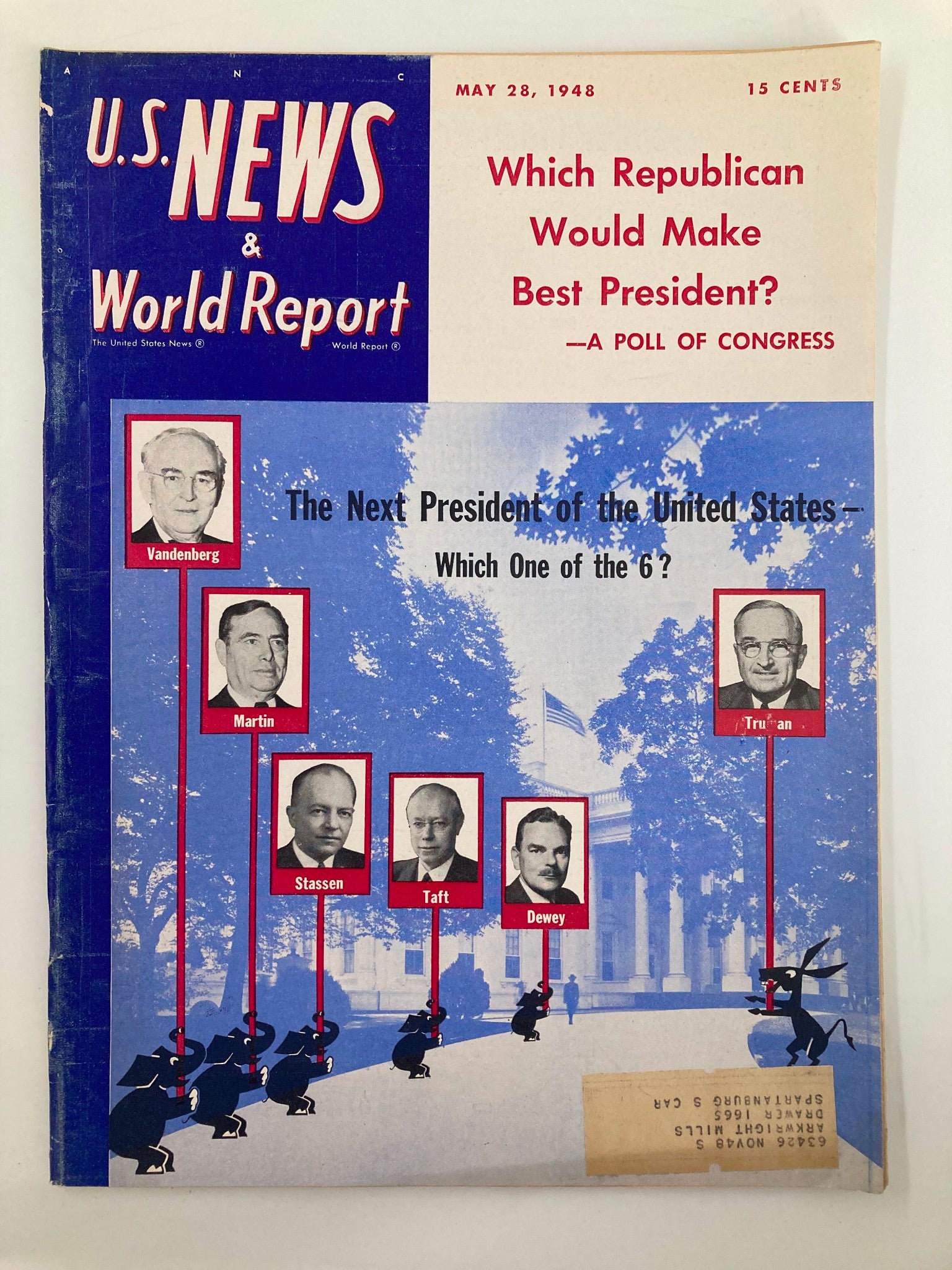 US News & World Report Magazine May 28 1948 Which Republican Would Be President