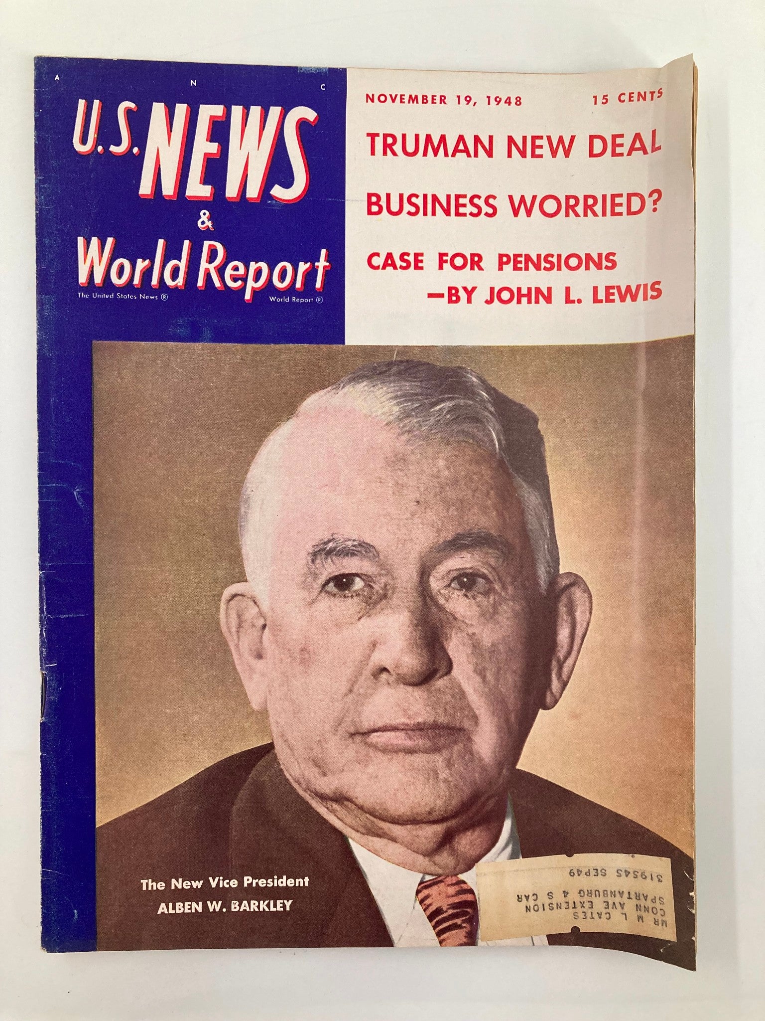 US News & World Report Magazine November 19 1948 Harry S. Truman New Deal