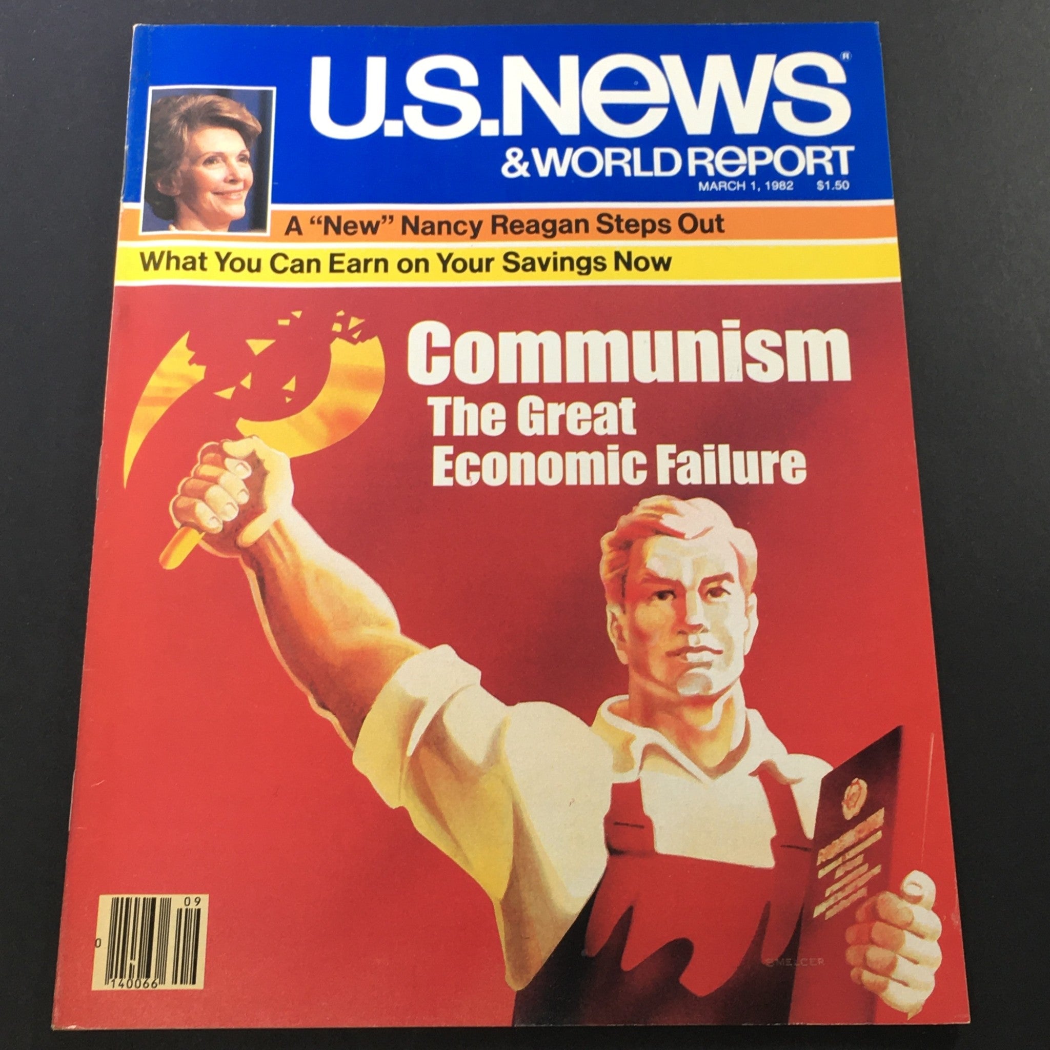 VTG U.S. News & World Report March 1 1982 - Nancy Reagan / Communism / Newsstand