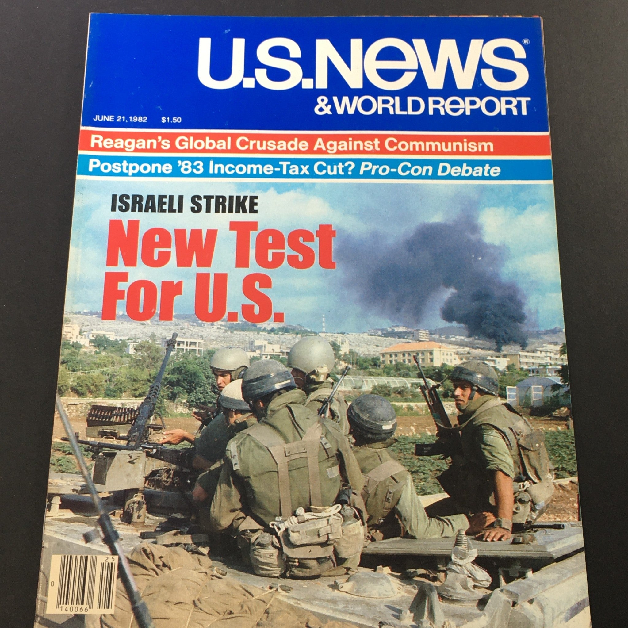 VTG U.S. News & World Report June 21 1982 - Ronald Reagan / New Test for U.S.