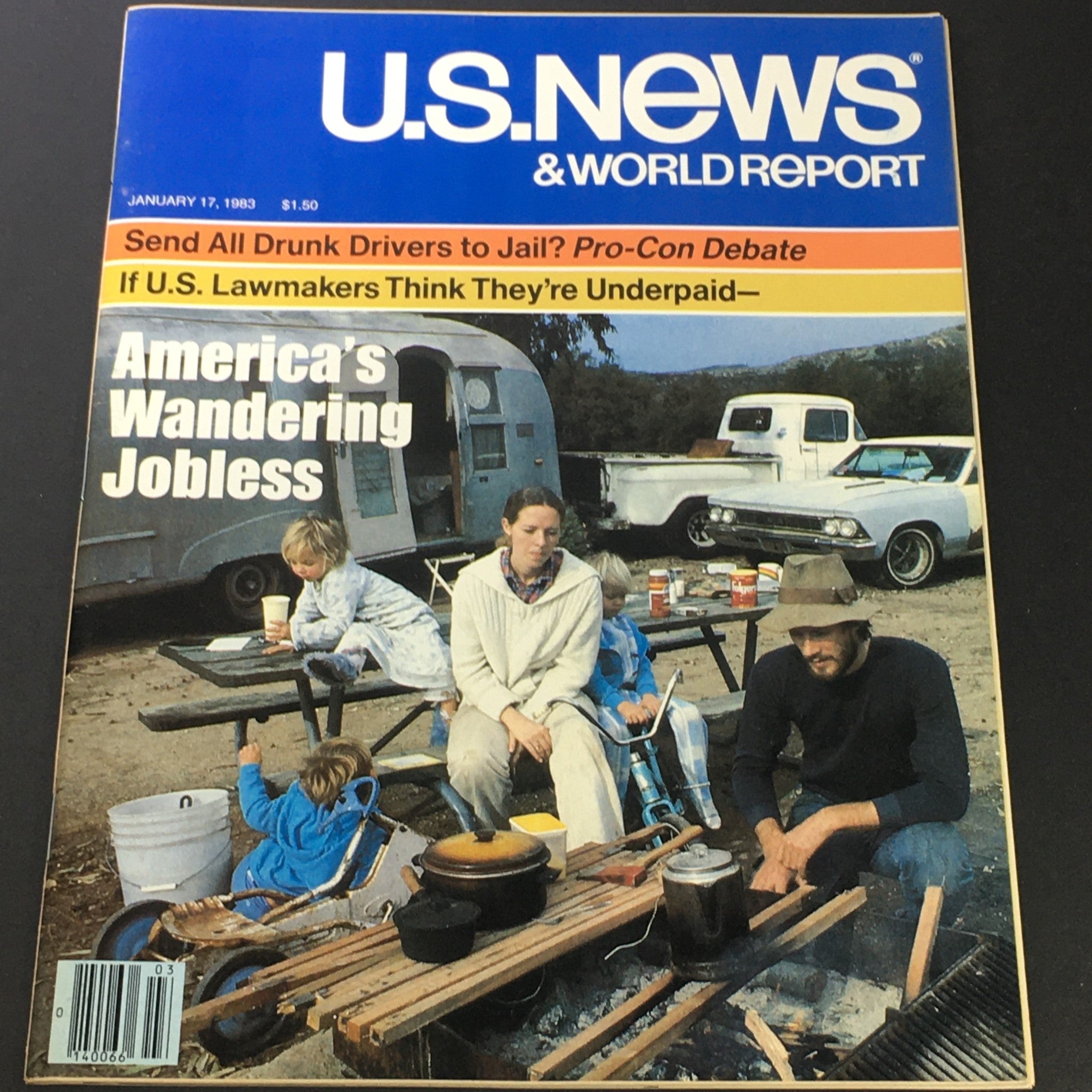 VTG U.S. News & World Report January 17 1983 - America's Wandering Jobless