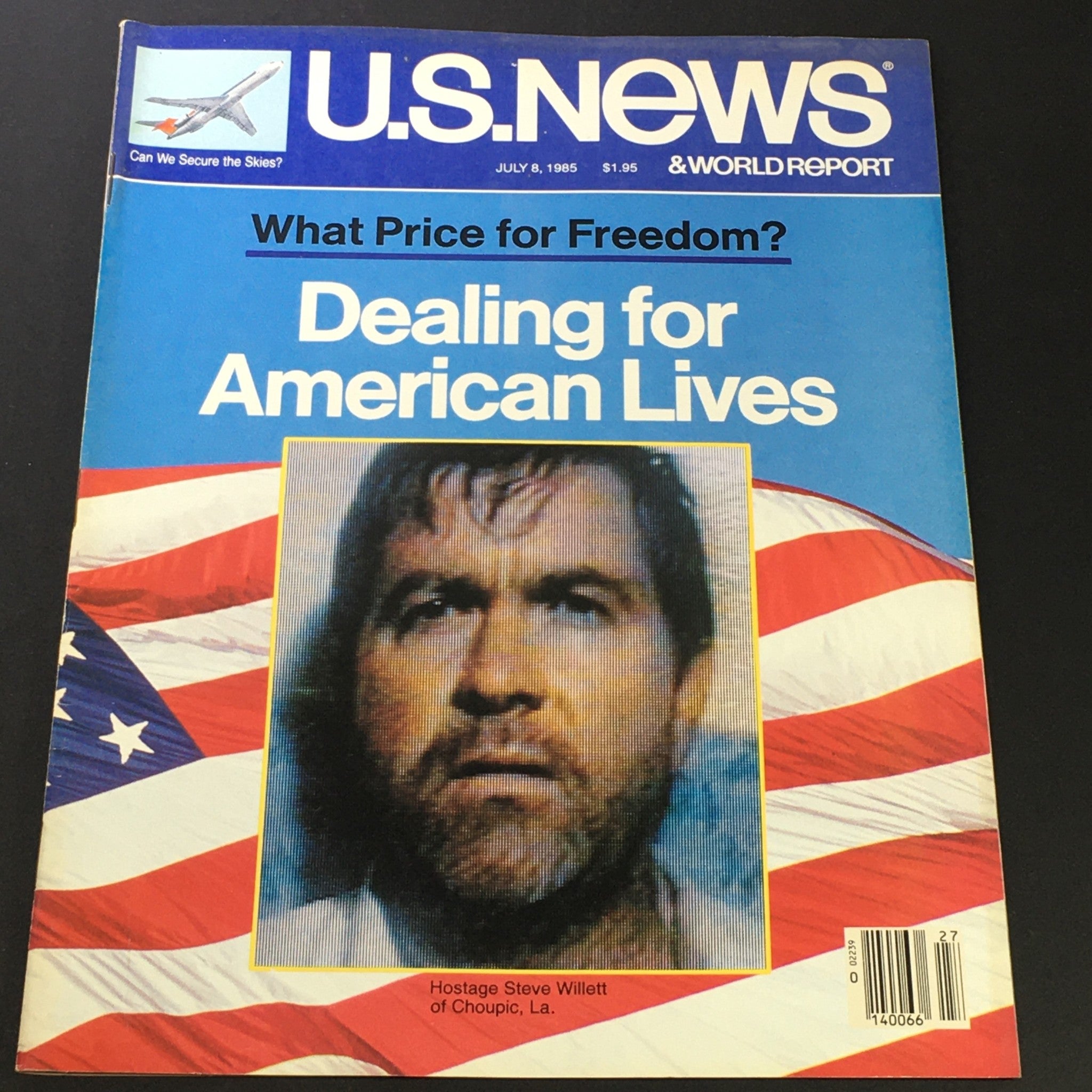 VTG U.S. News & World Report July 8 1985 - Hostage Steve Willett of Choupic, La.