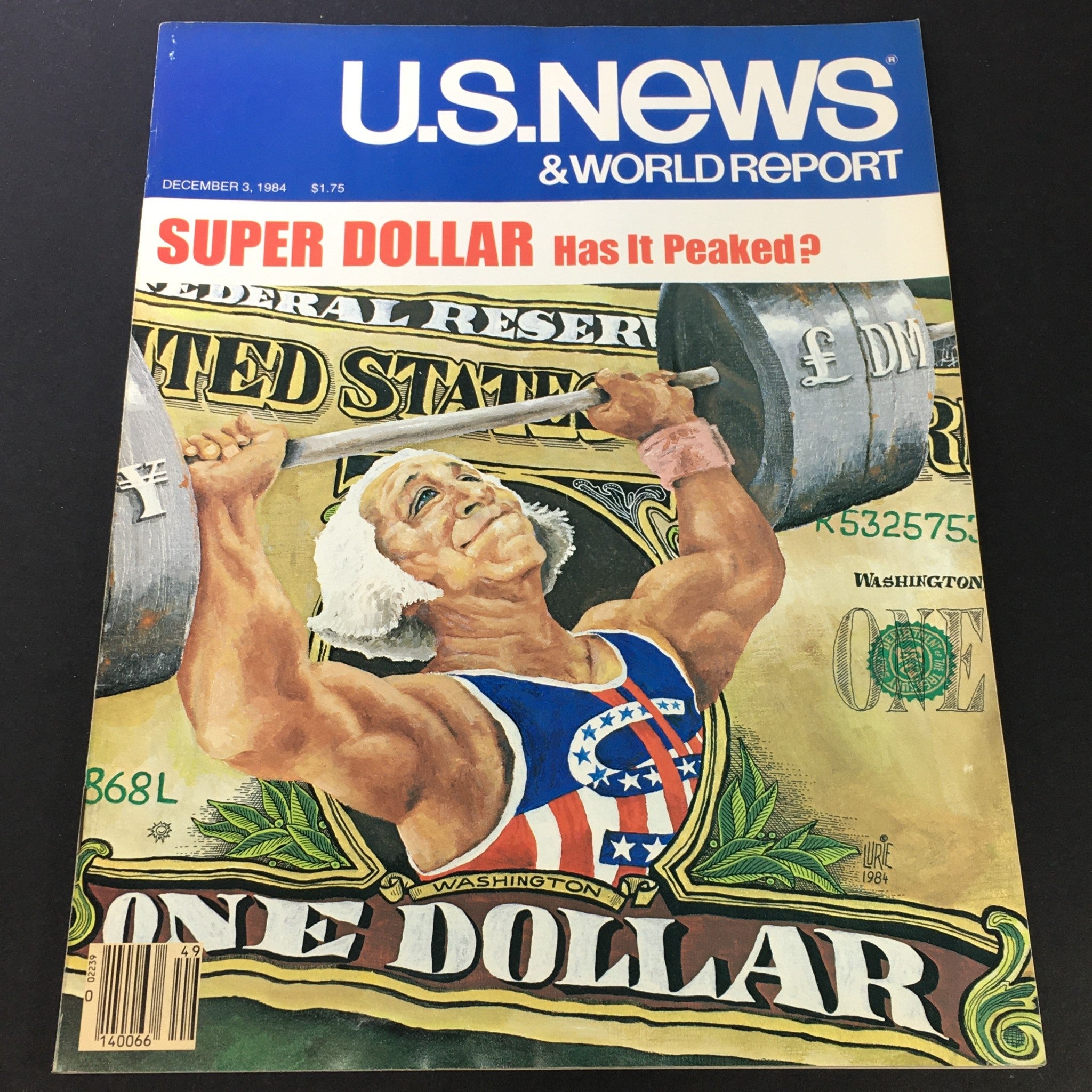 VTG U.S. News & World Report December 3 1984 - Super Dollar Has It Peaked?