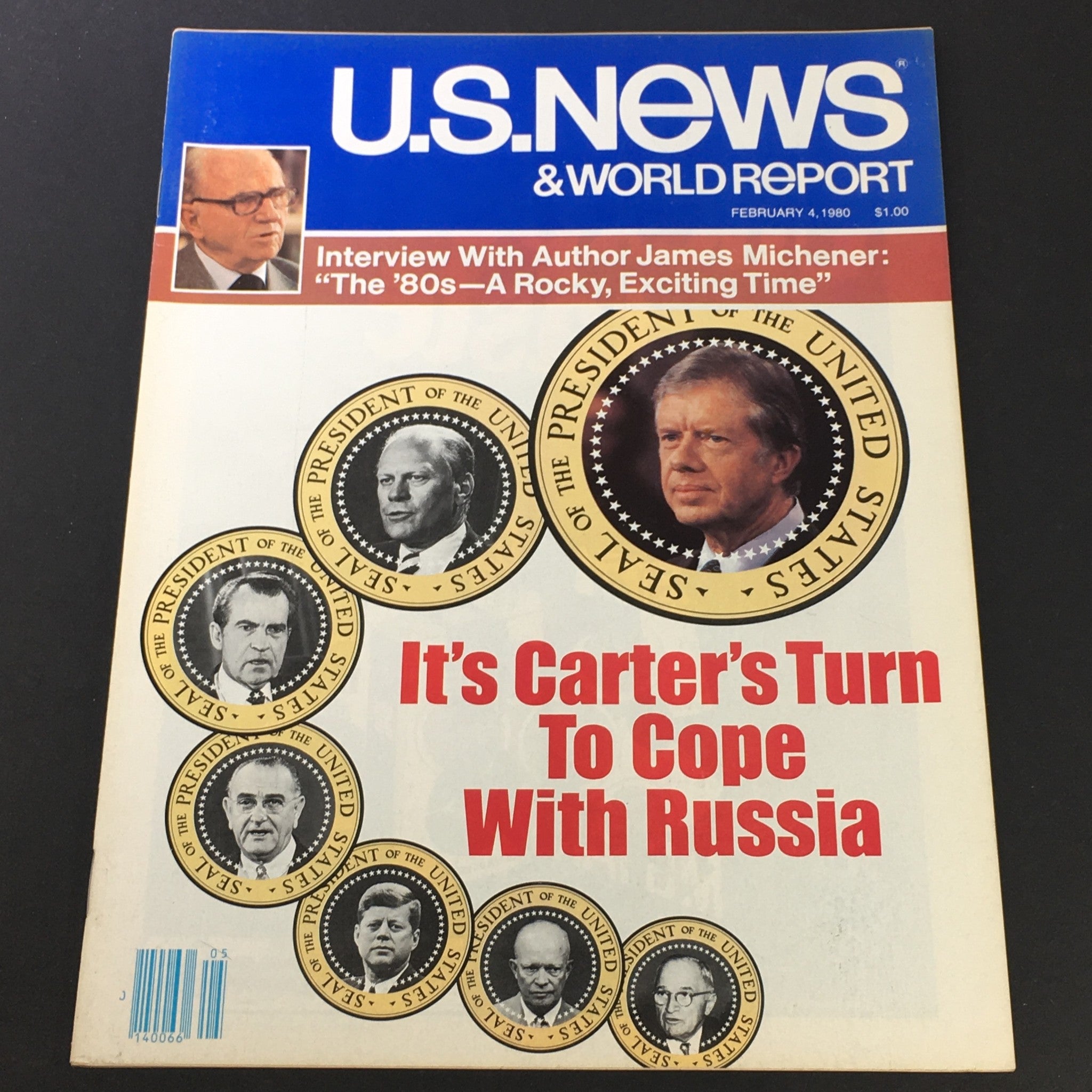 VTG U.S. News & World Report February 4 1980 - Jimmy Carter / Richard Nixon