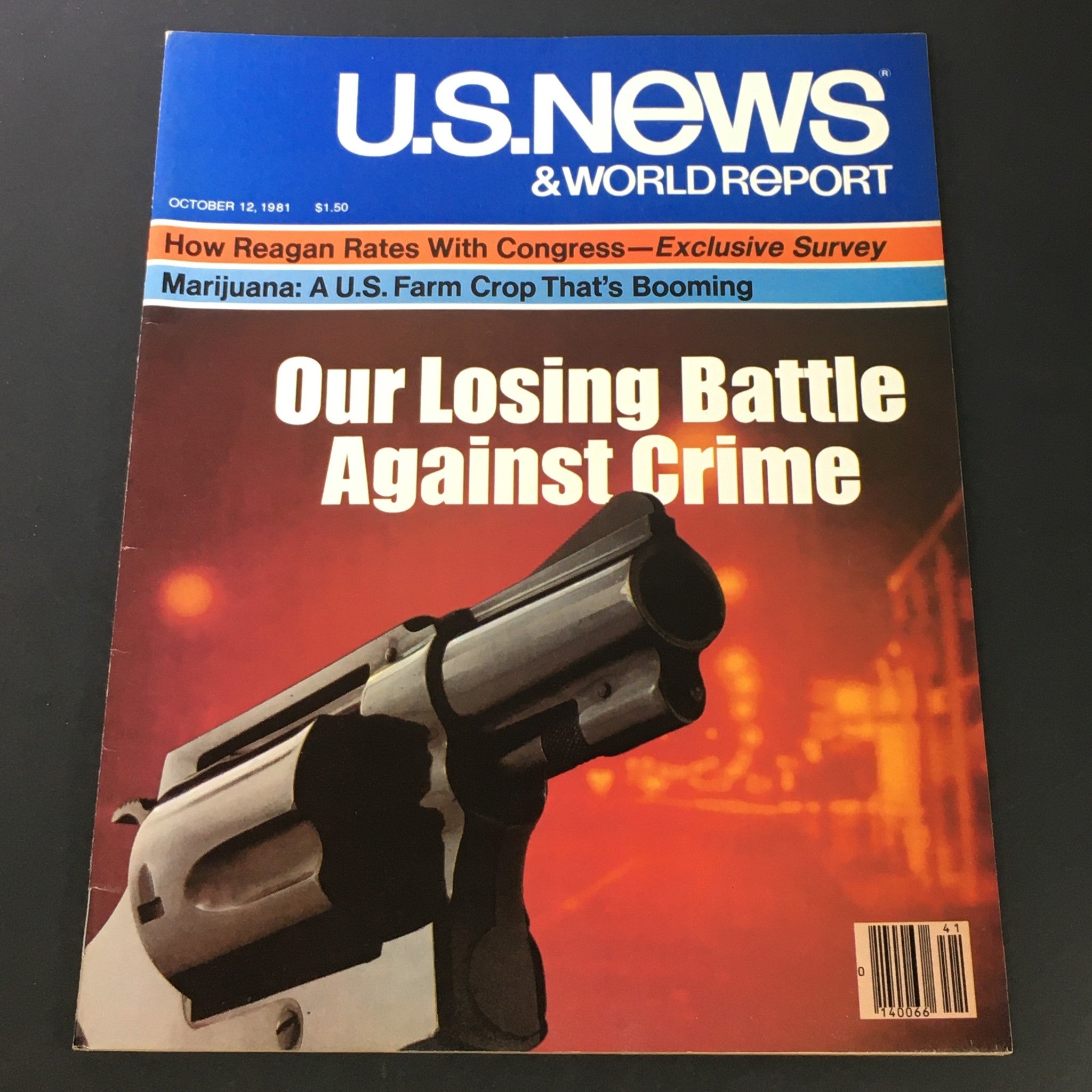 VTG US News & World Report October 12 1981 - Our Losing Battle Against Crime