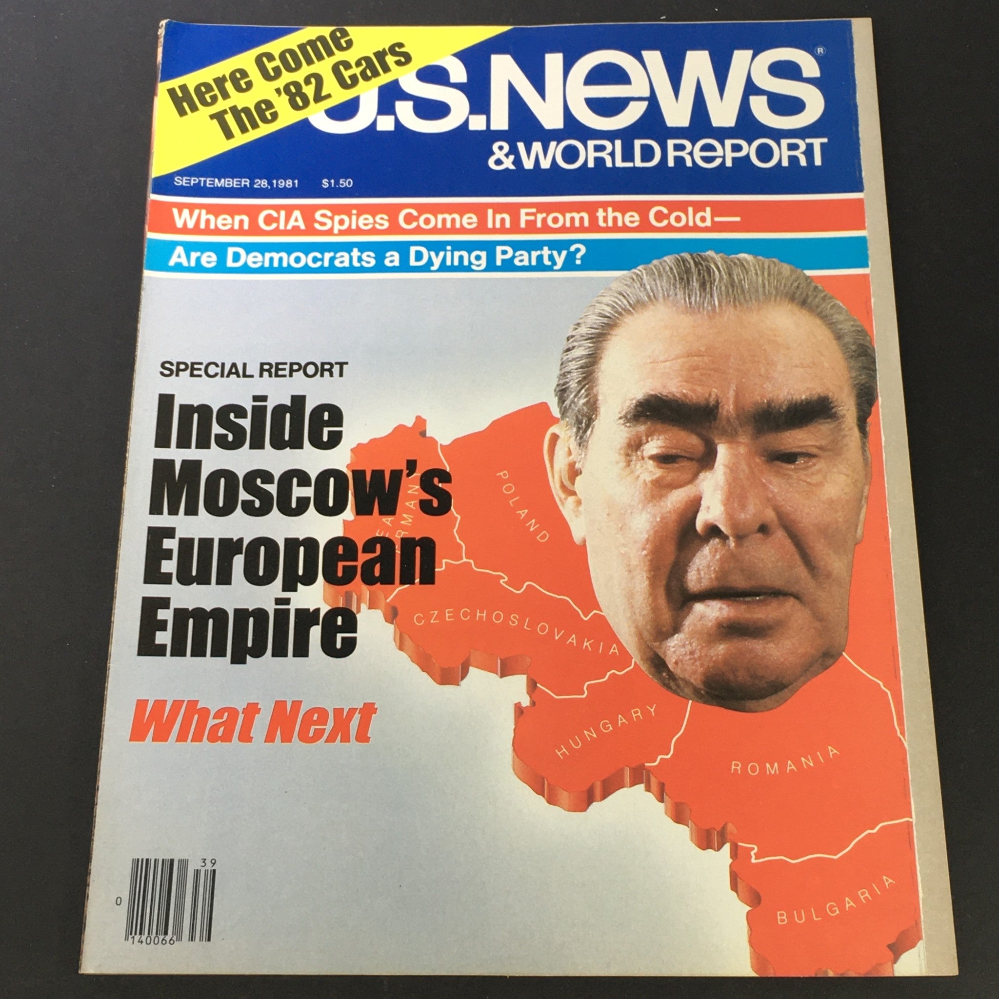 VTG US News & World Report September 28 1981 - General Secretary Leonid Brezhnev