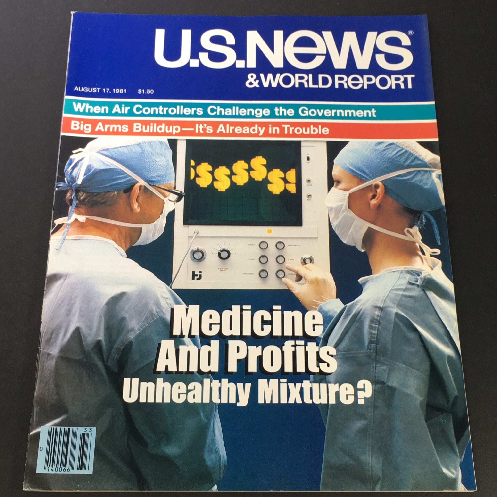 VTG US News & World Report August 17 1981 - Medicine & Profits Unhealthy Mixture