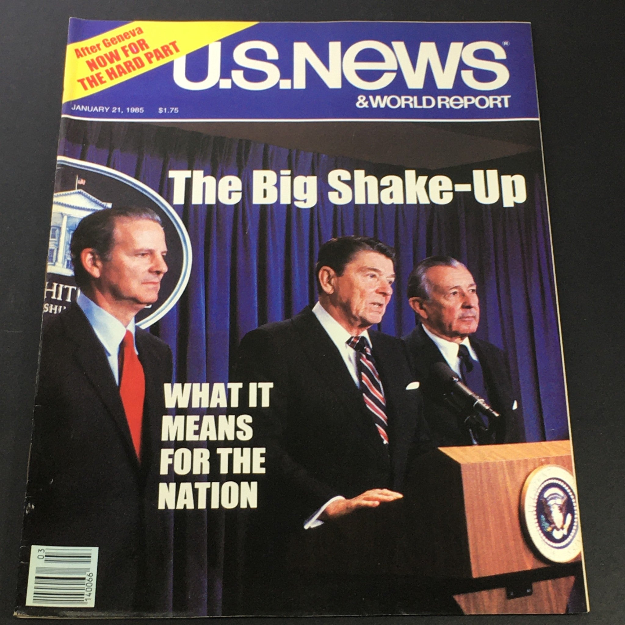 VTG US News & World Report January 21 1985 - Ronald Reagan / The Big Shake-Up