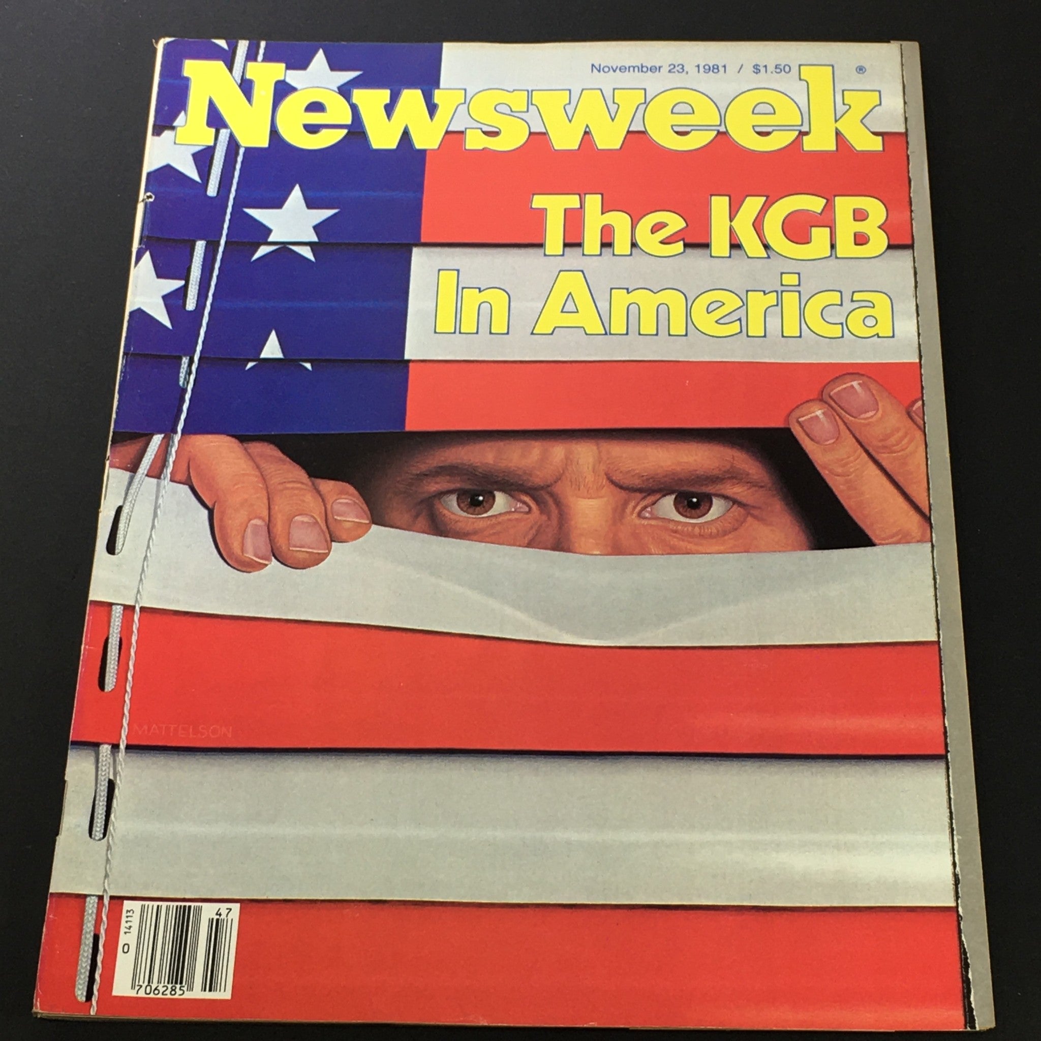 VTG Newsweek Magazine November 23 1981 - The KGB In America / Newsstand