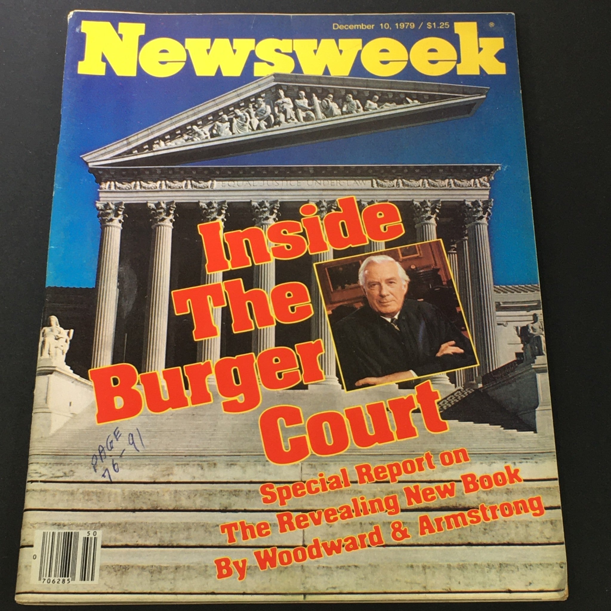 VTG Newsweek Magazine December 10 1979 - Inside Warren E. Burger Court