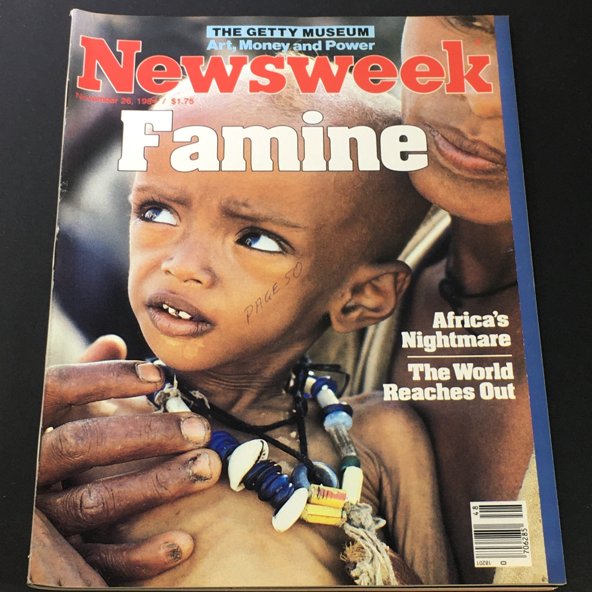 VTG Newsweek Magazine November 26 1984 - Africa Nightmare / World Reaches Out