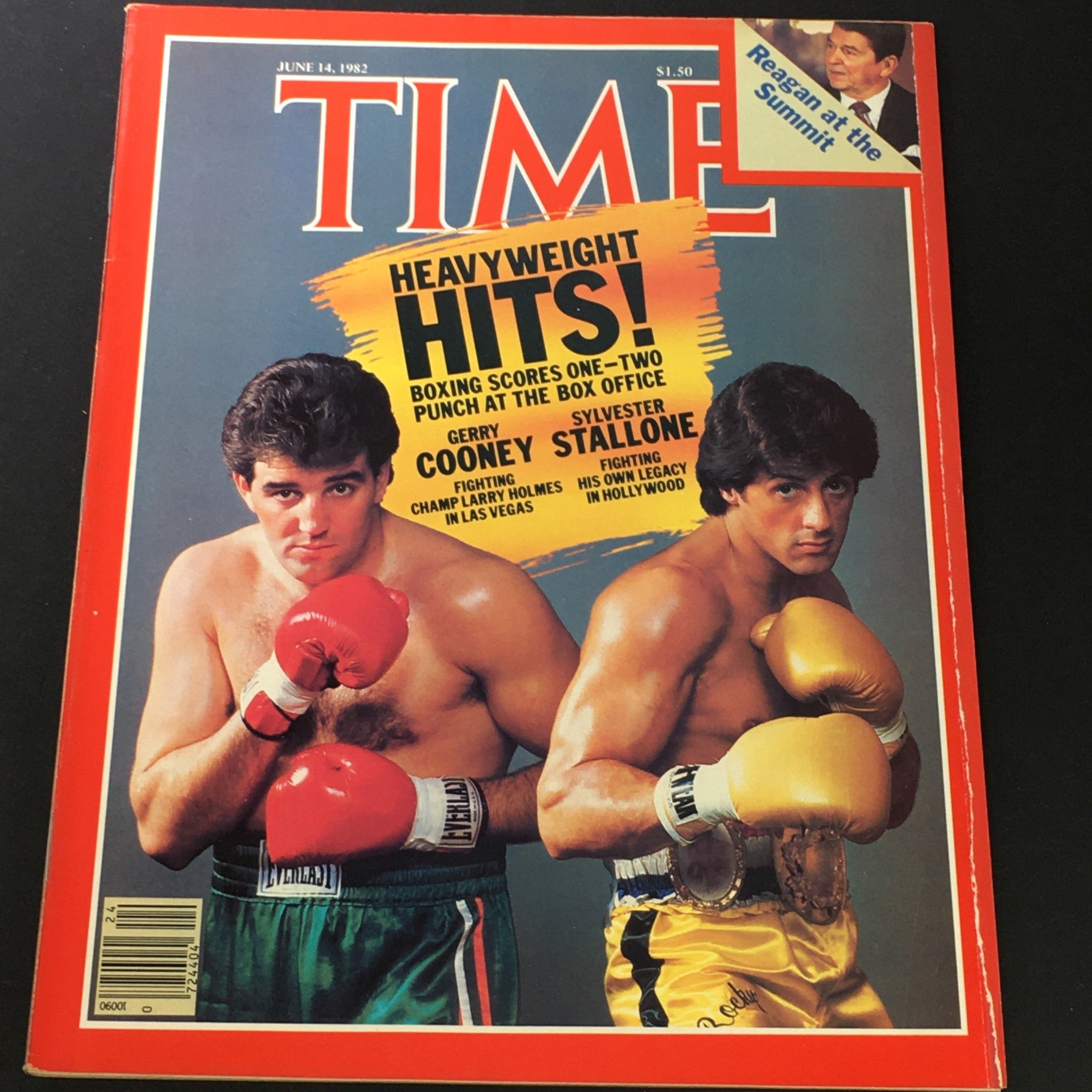 VTG Time Magazine June 14 1982 - Gerry Cooney / Sylvester Stallone / Newsstand