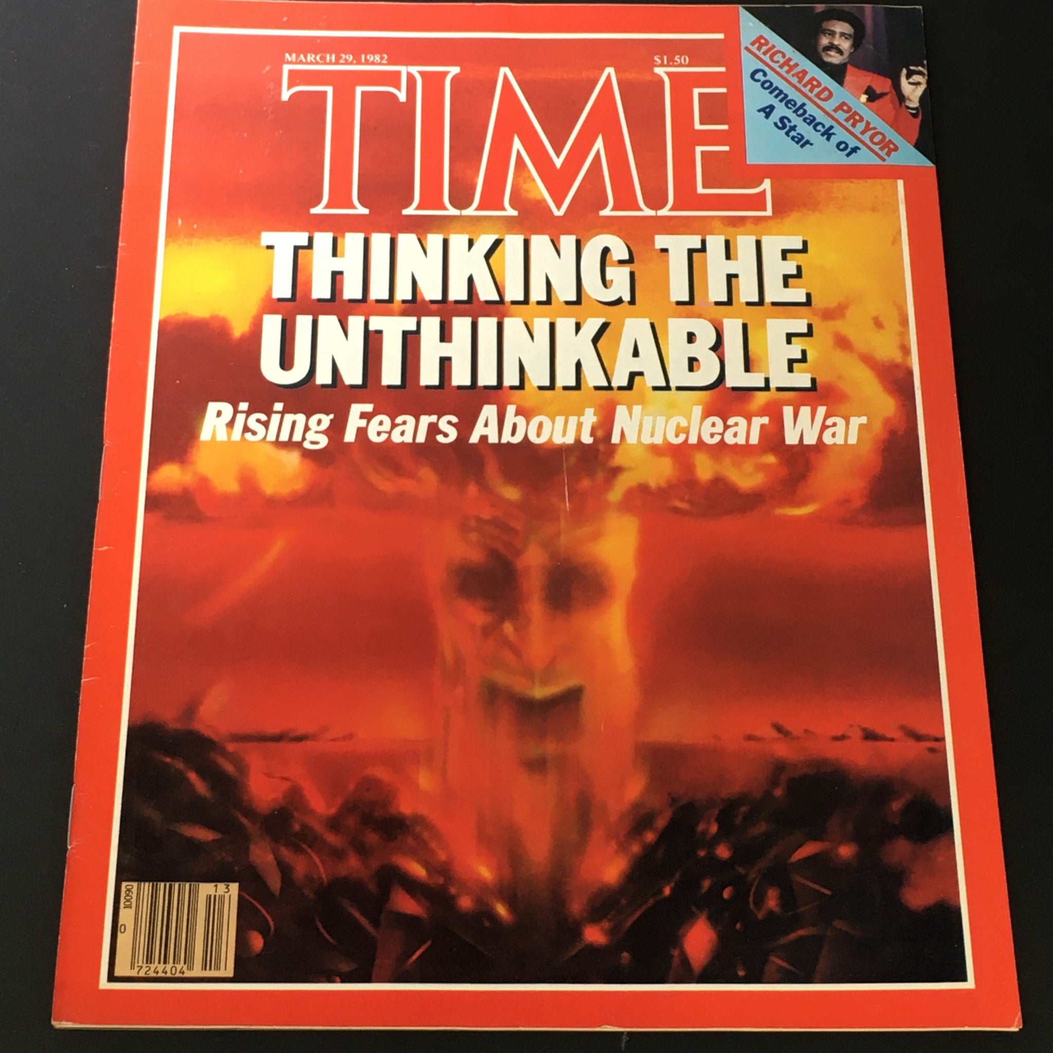 VTG Time Magazine March 29 1982 - Richard Pryor / Thinking The Unthinkable