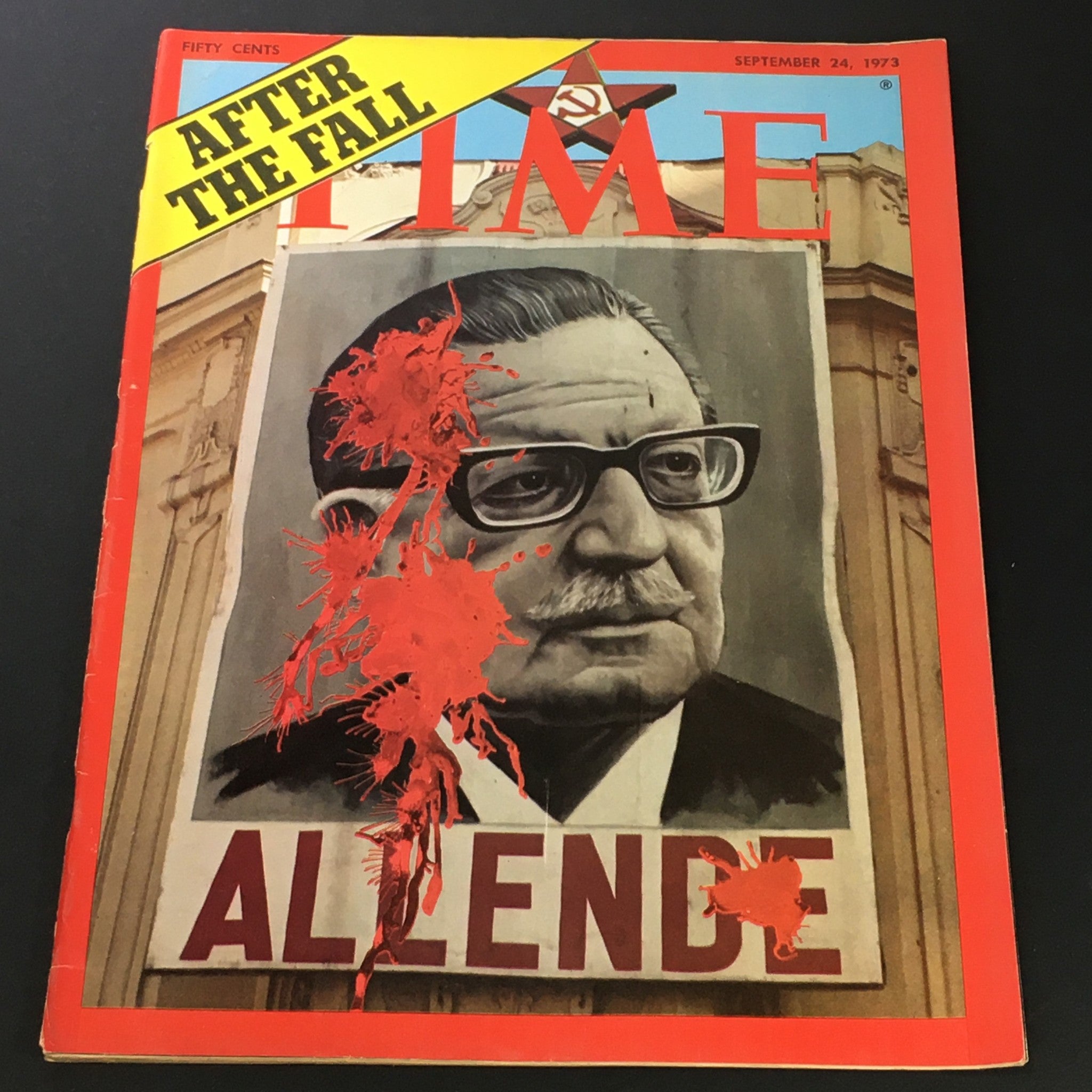 VTG Time Magazine September 24 1973 - After The Fall / Salvador Allende